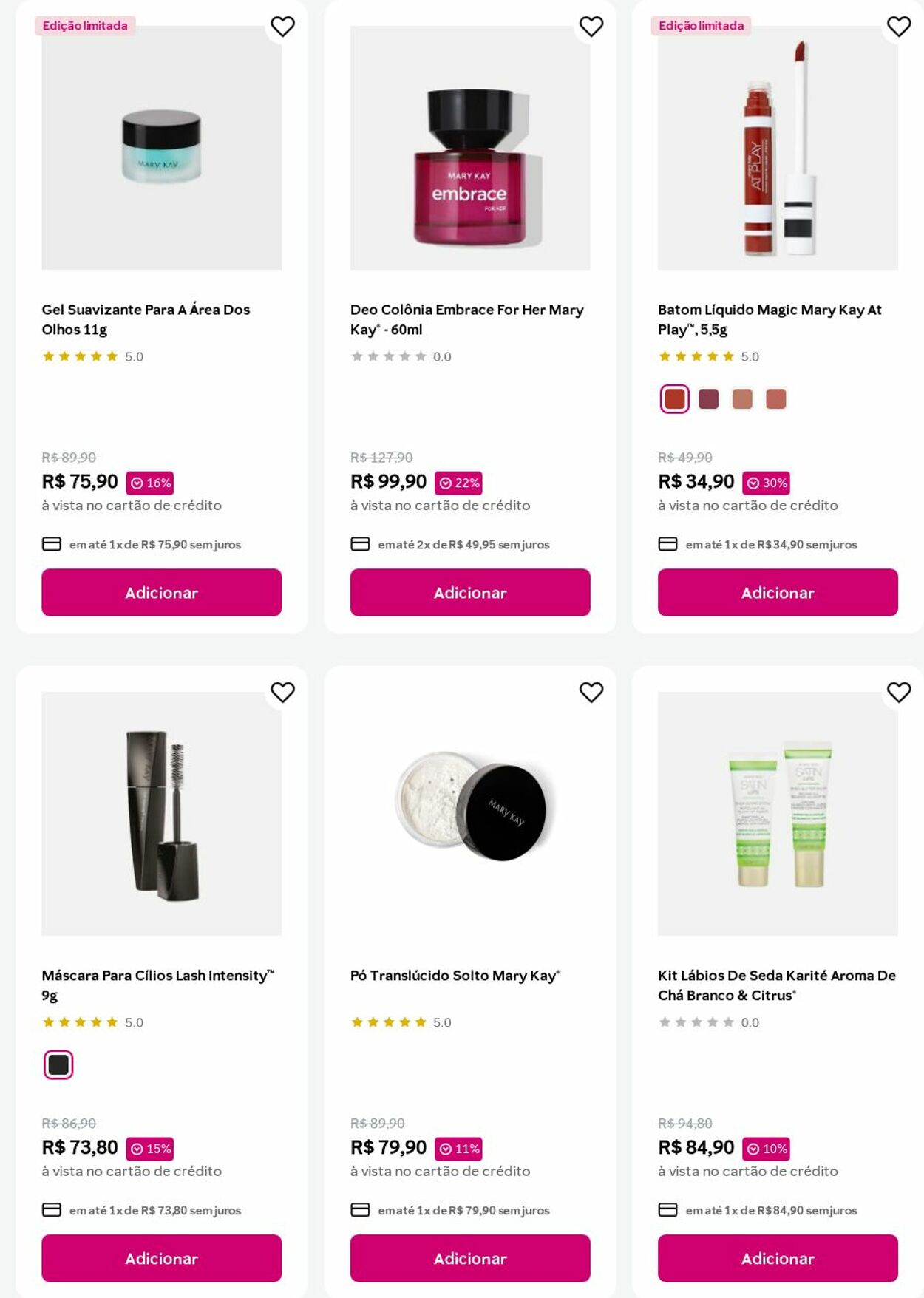 Folheto Mary Kay 16.06.2025 - 30.06.2025