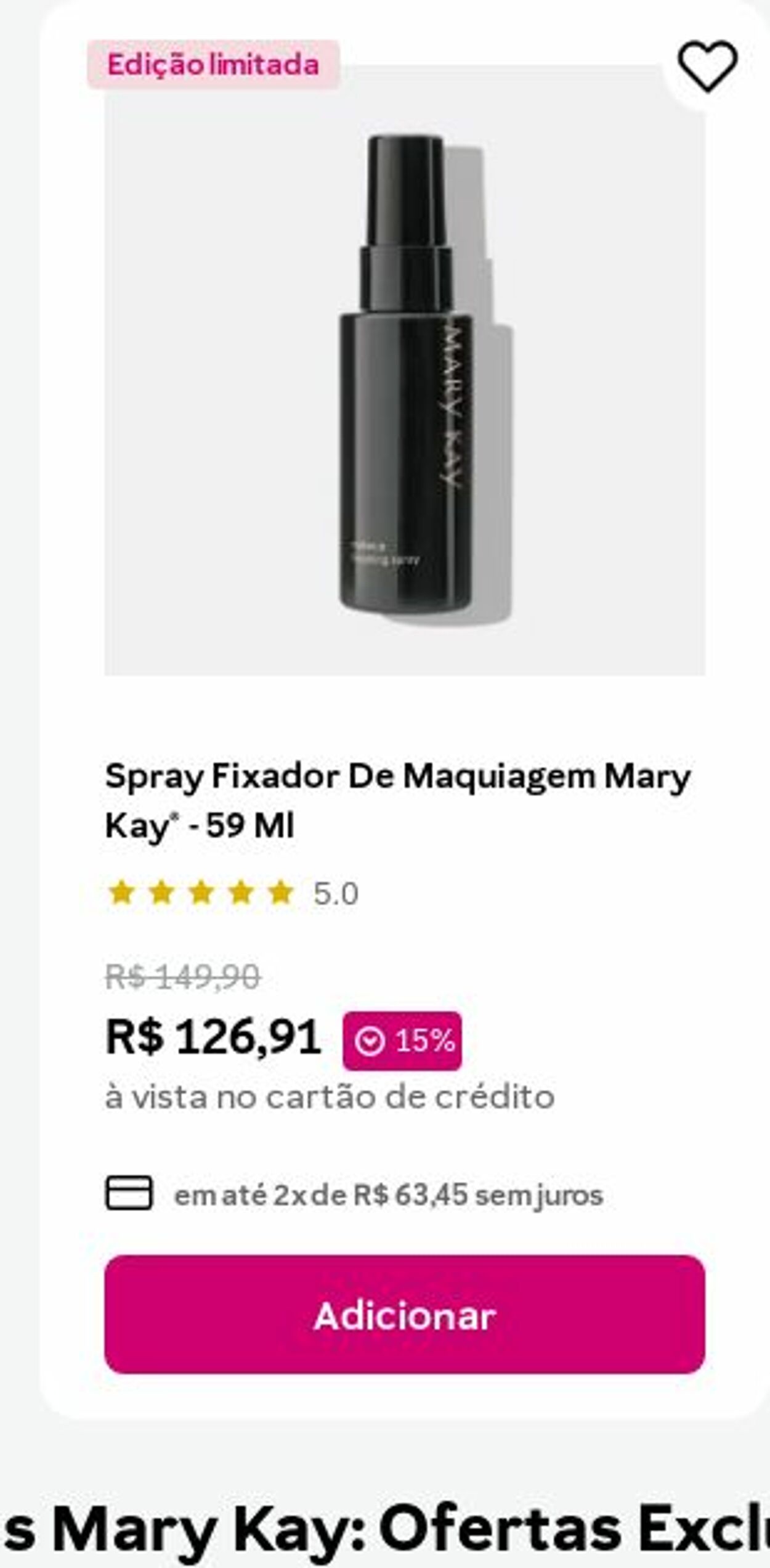 Folheto Mary Kay 01.10.2025 - 16.10.2025