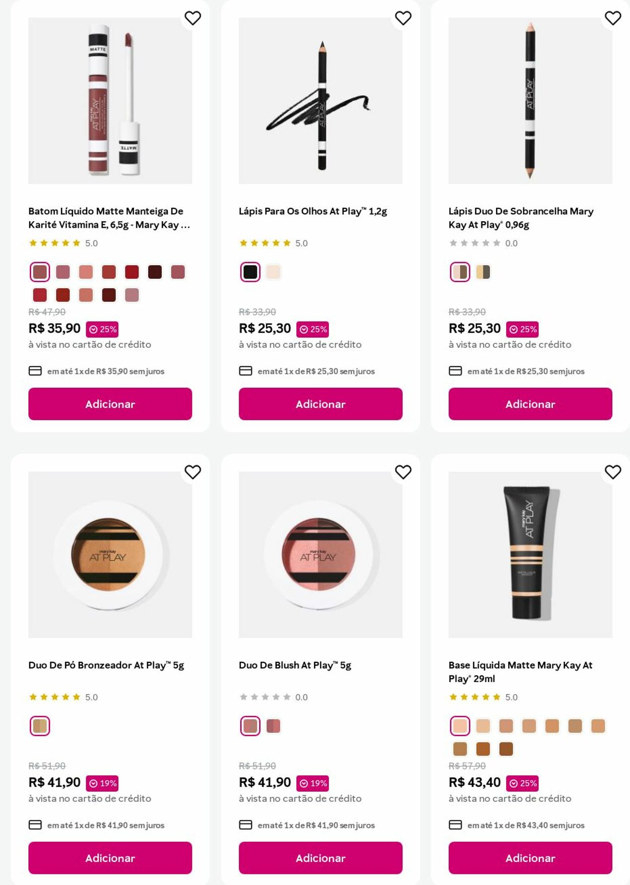 Folheto Mary Kay 01.08.2025 - 16.08.2025
