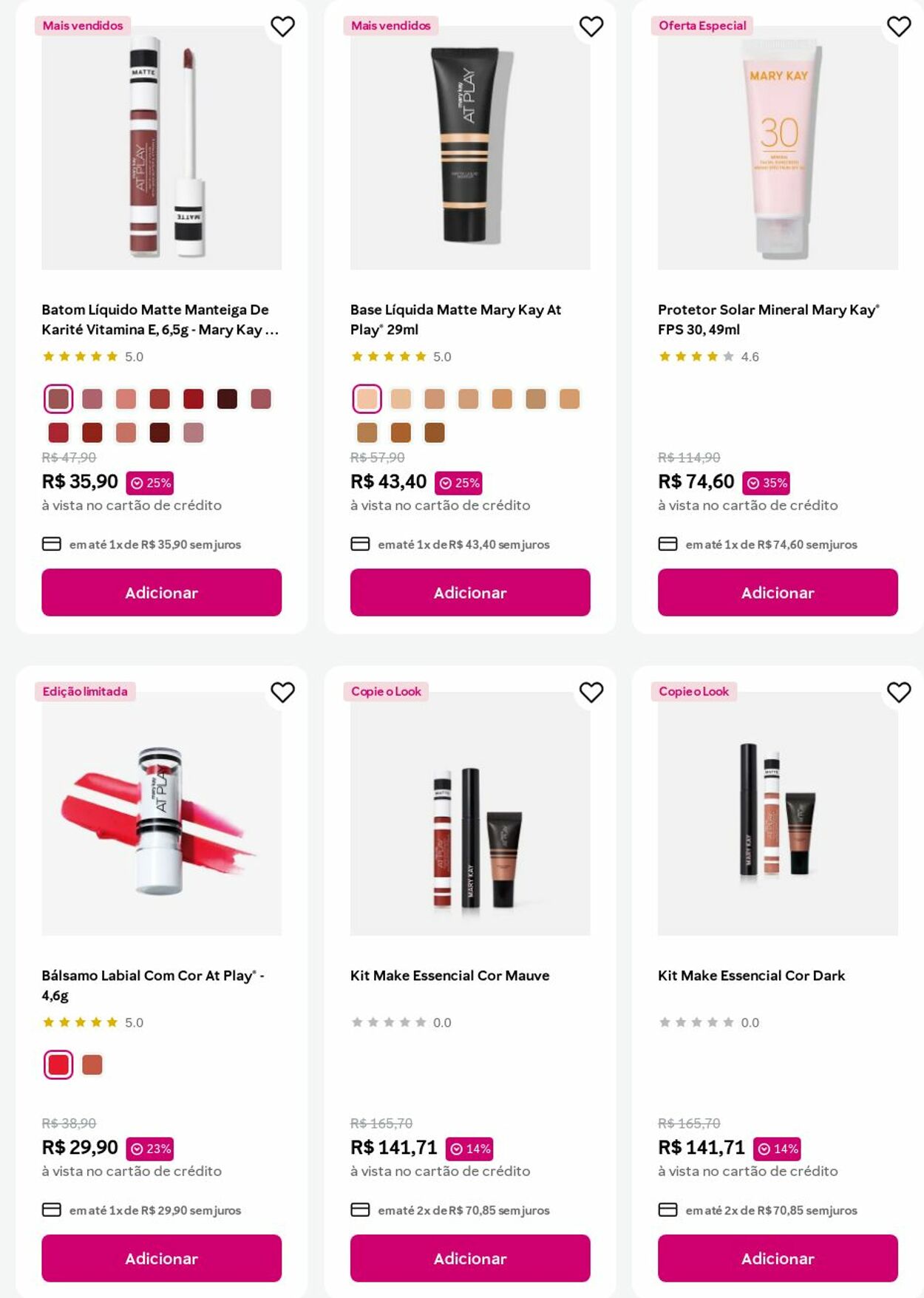 Folheto Mary Kay 16.08.2025 - 31.08.2025