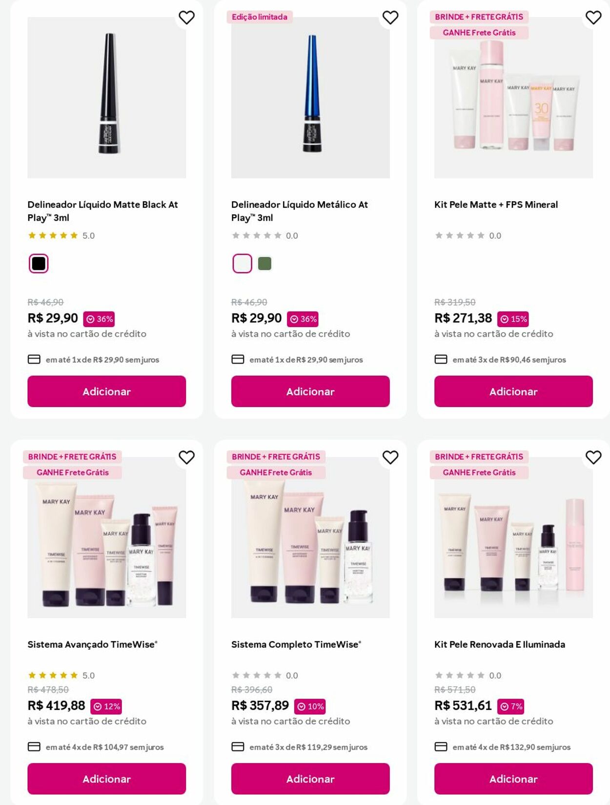 Folheto Mary Kay 16.08.2025 - 31.08.2025