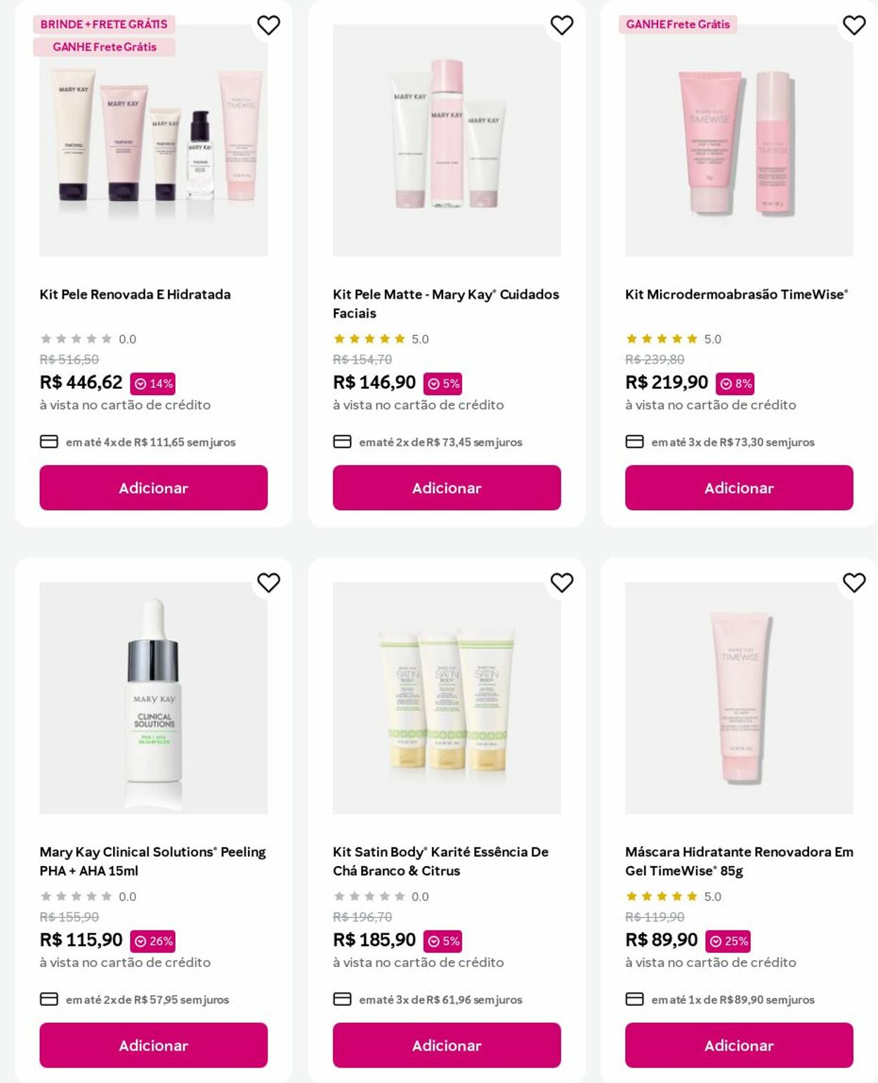 Folheto Mary Kay 16.08.2025 - 31.08.2025