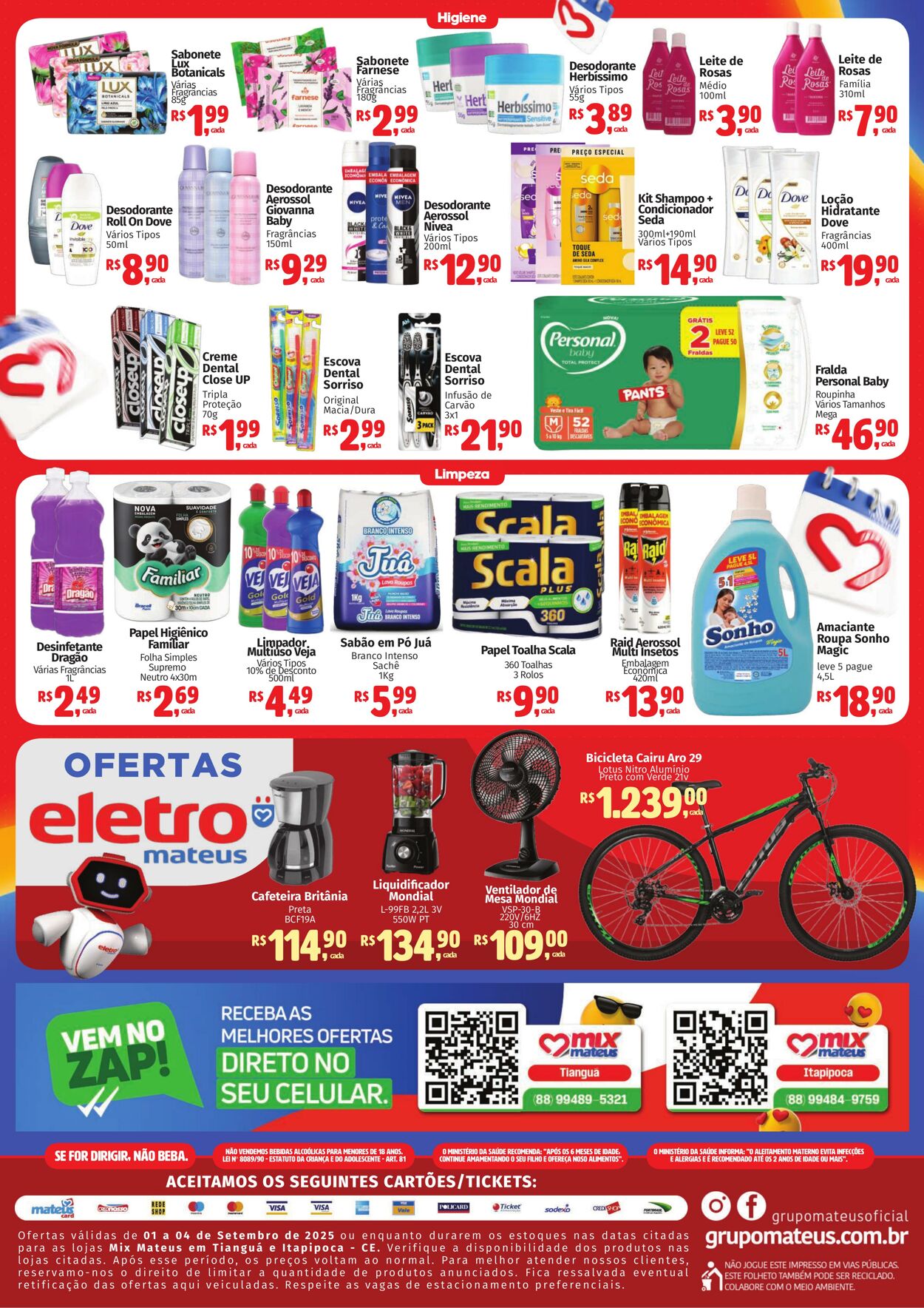 Folheto Mateus Mais 01.09.2025 - 15.09.2025