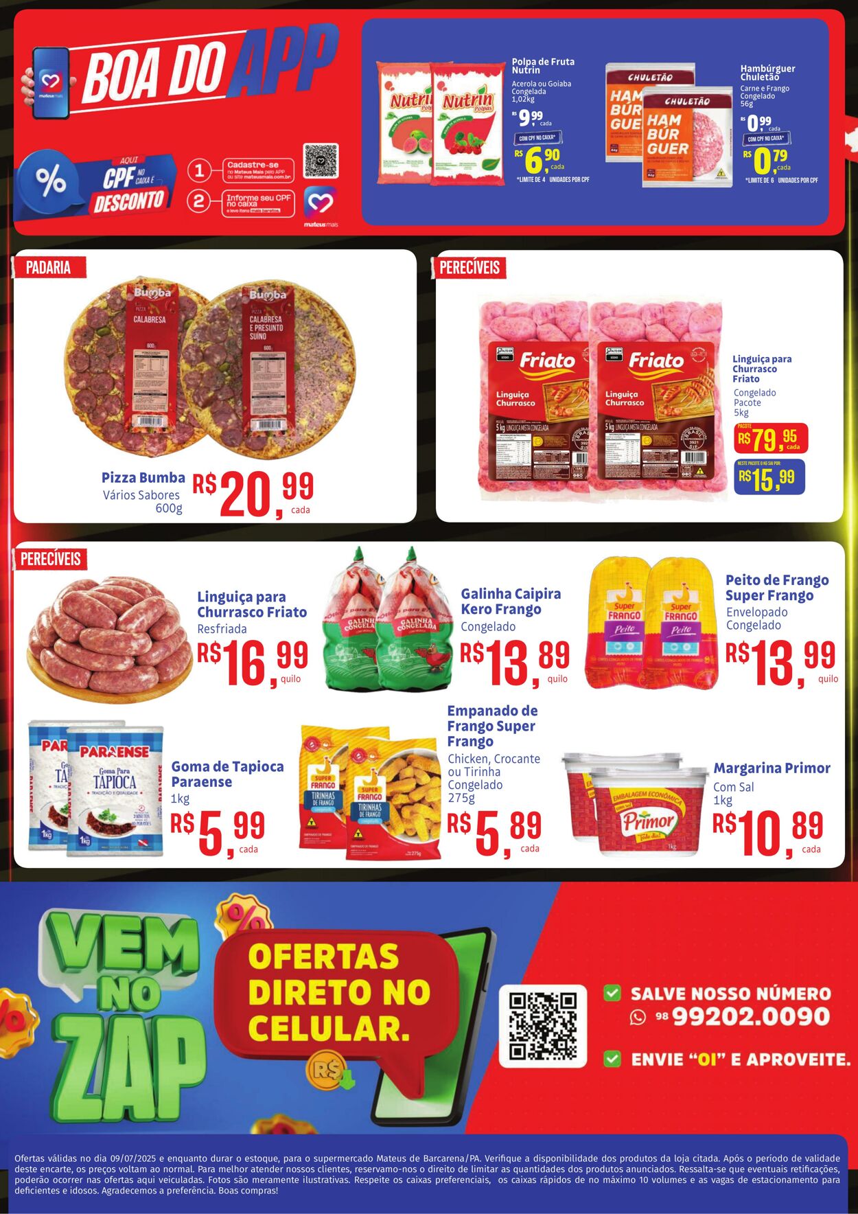 Folheto Mateus Mais 09.07.2025 - 23.07.2025