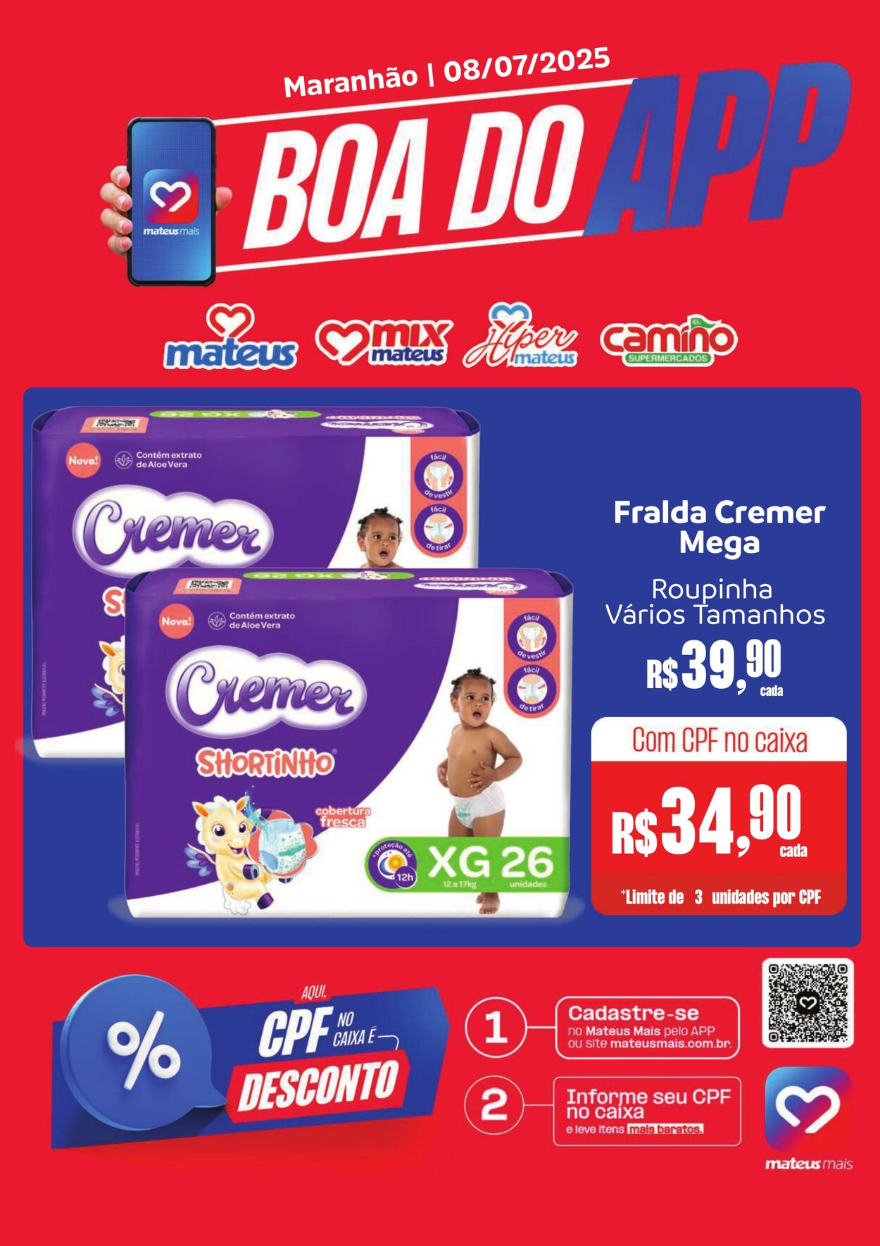 Folheto Mateus Mais 08.07.2025 - 22.07.2025