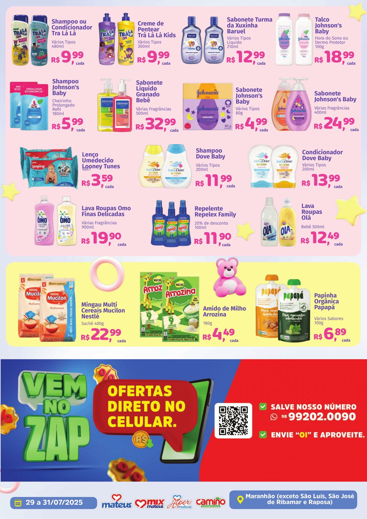 Folheto Mateus Mais 29.07.2025 - 05.08.2025