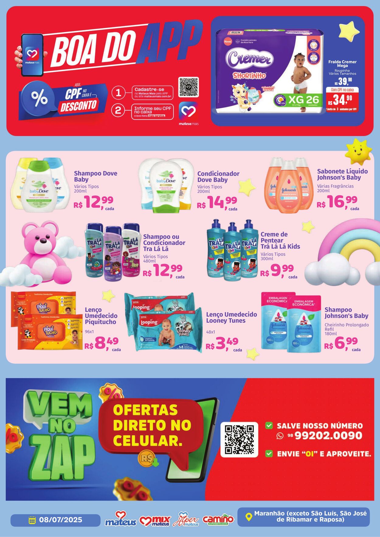 Folheto Mateus Mais 08.07.2025 - 22.07.2025
