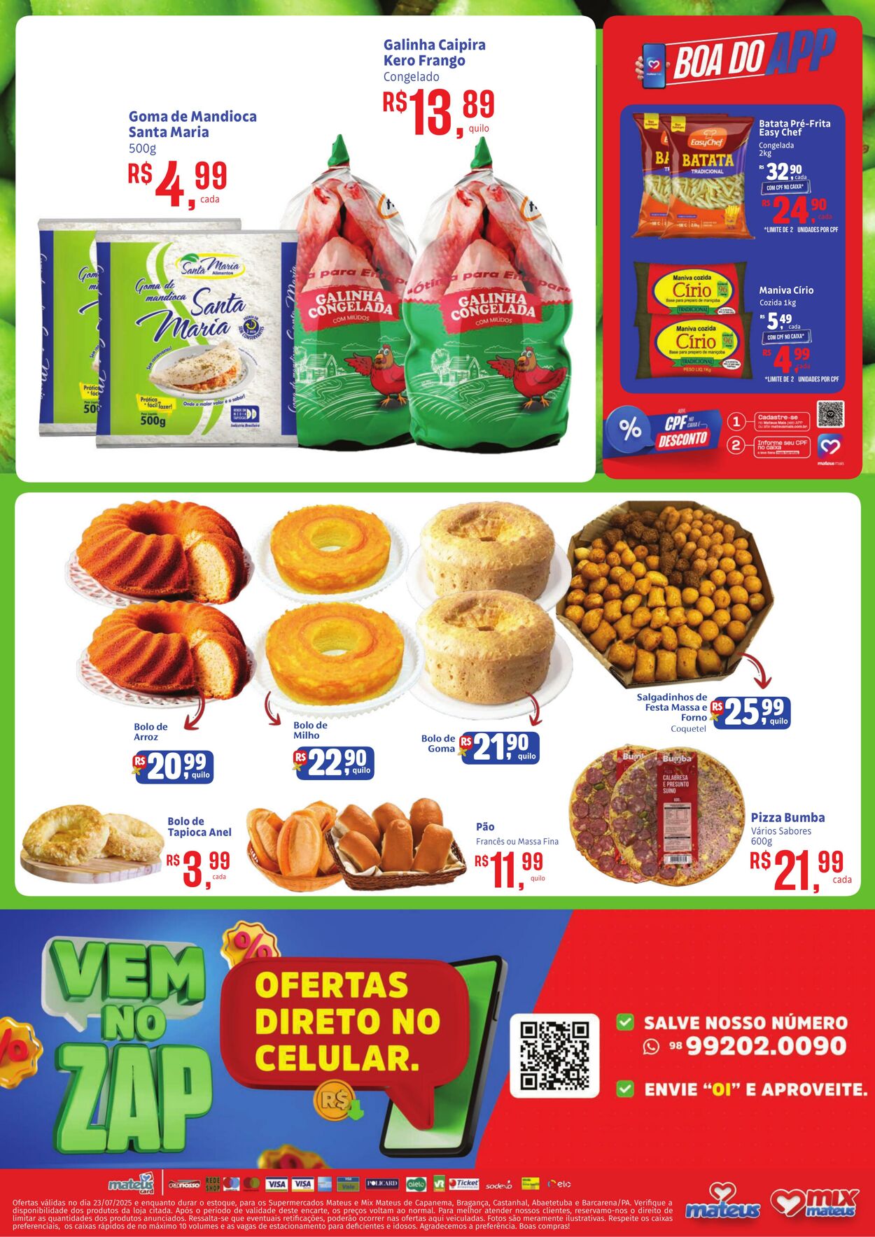 Folheto Mateus Mais 23.07.2025 - 06.08.2025