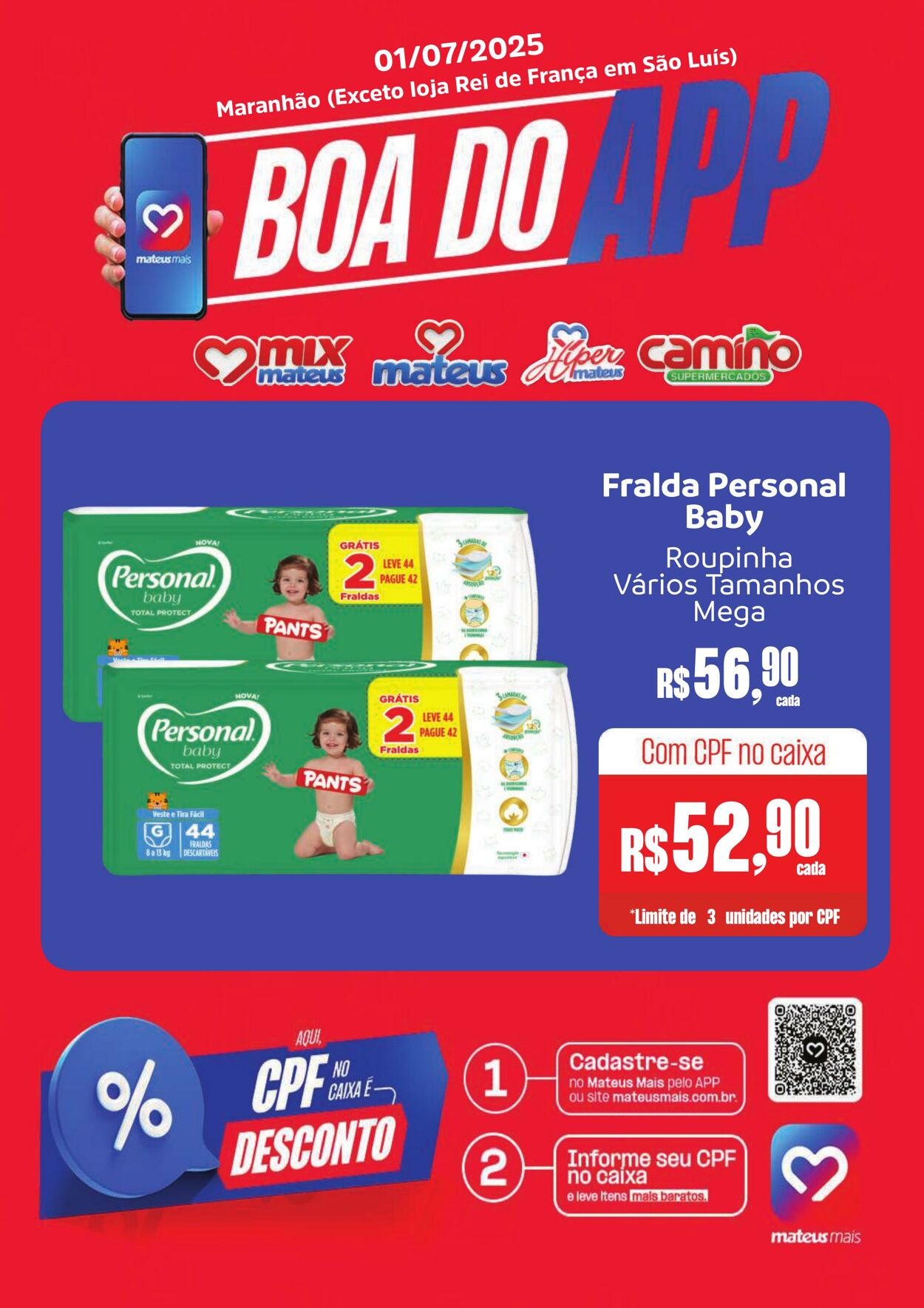 Folheto Mateus Mais 01.07.2025 - 15.07.2025