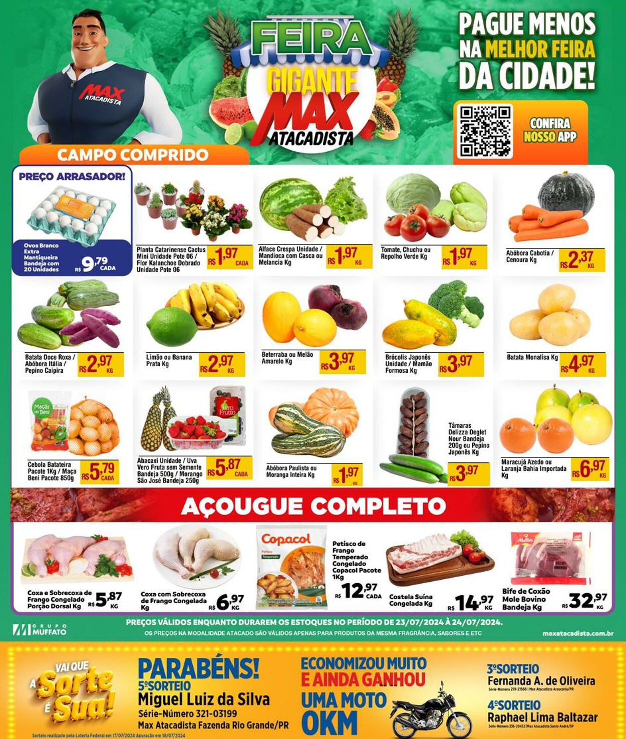 Folheto Max Atacadista 22.07.2024 - 27.07.2024