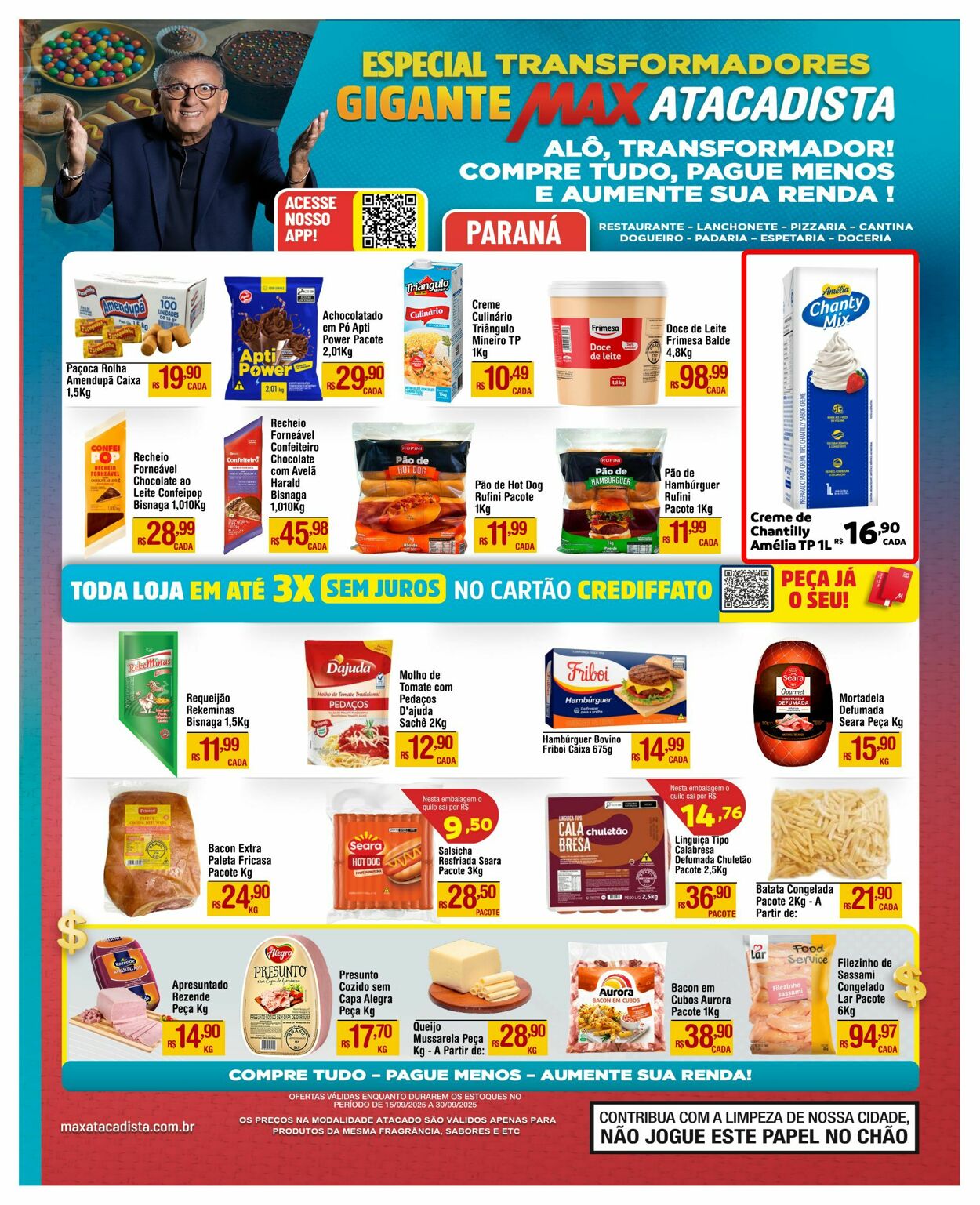 Folheto Max Atacadista 15.09.2025 - 20.09.2025
