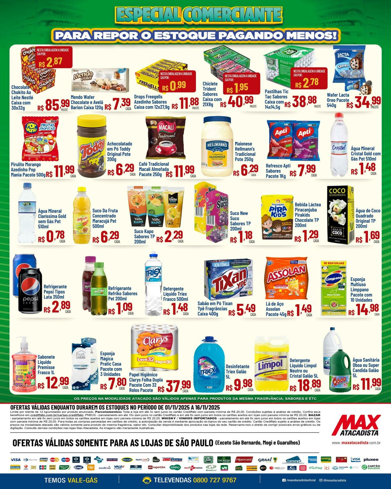 Folheto Max Atacadista 27.10.2025 - 01.11.2025