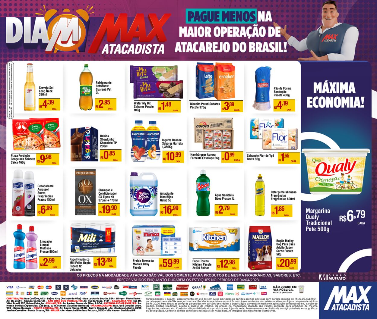 Folheto Max Atacadista 03.04.2023 - 08.04.2023