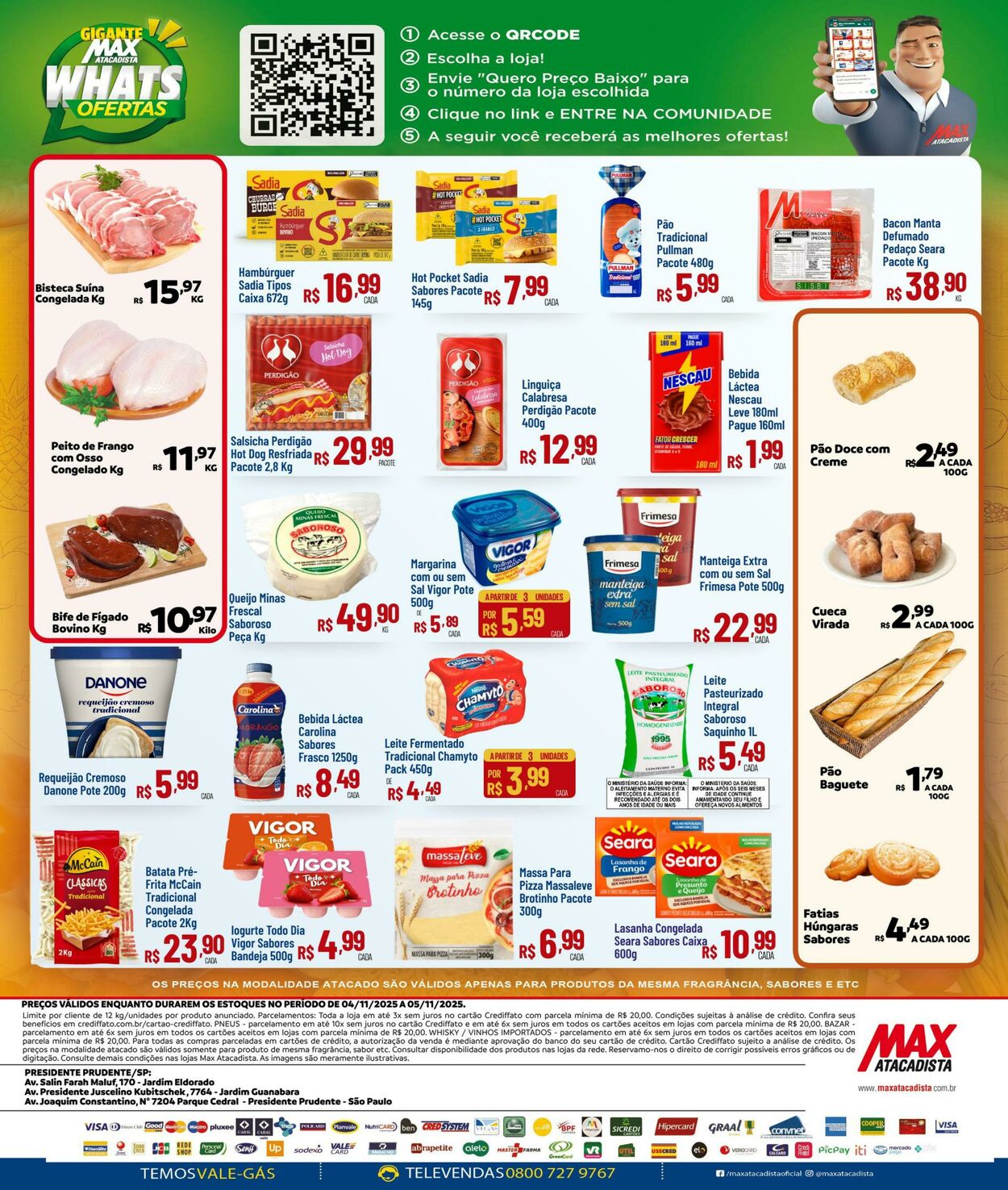 Folheto Max Atacadista 03.11.2025 - 08.11.2025