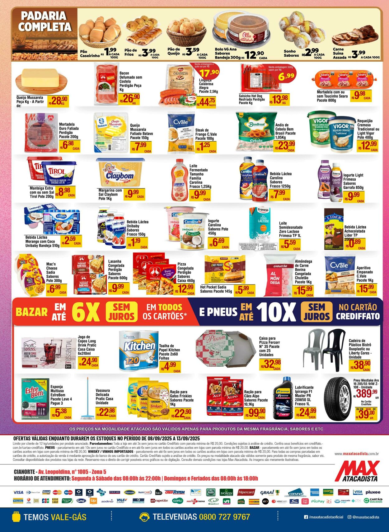 Folheto Max Atacadista 08.09.2025 - 13.09.2025