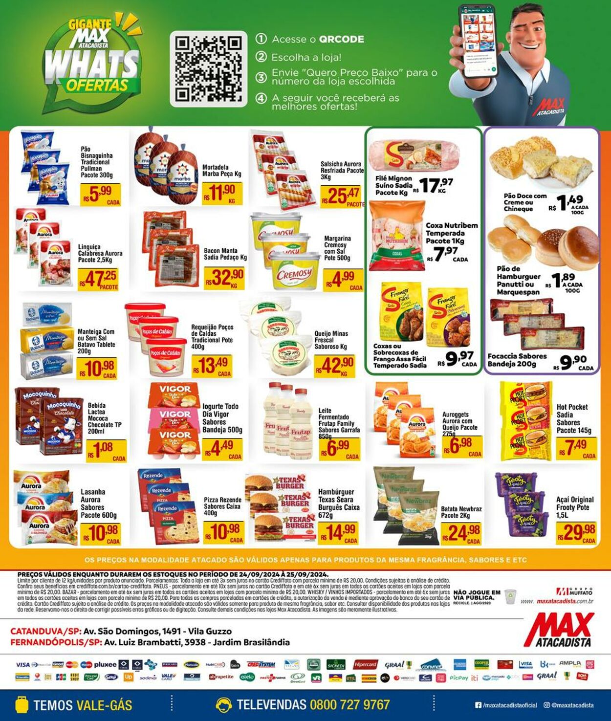 Folheto Max Atacadista 23.09.2024 - 28.09.2024