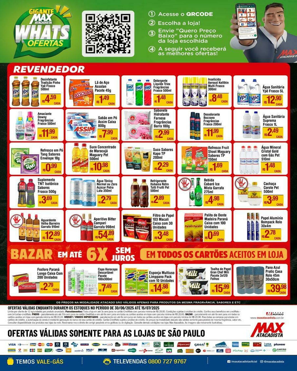 Folheto Max Atacadista 14.07.2025 - 19.07.2025