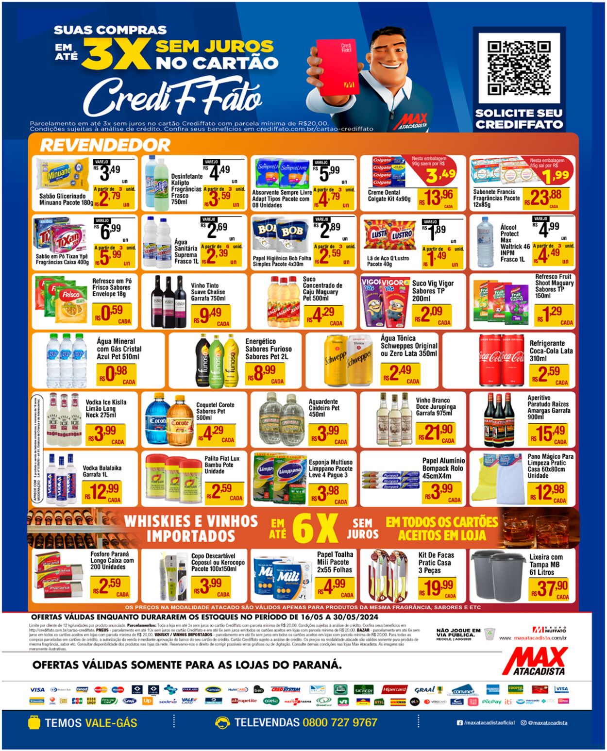 Folheto Max Atacadista 13.05.2024 - 18.05.2024