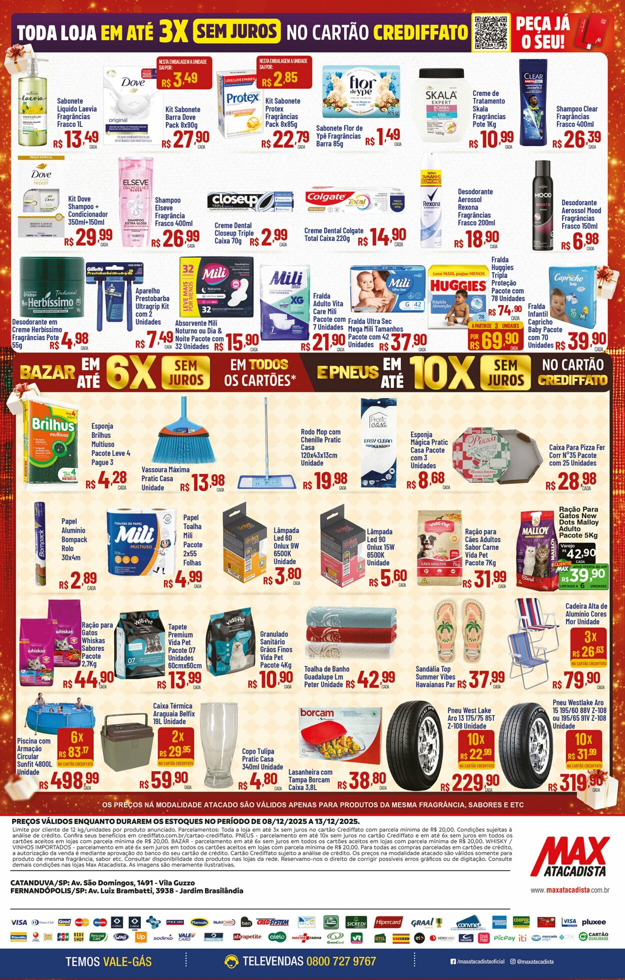 Folheto Max Atacadista 08.12.2025 - 13.12.2025