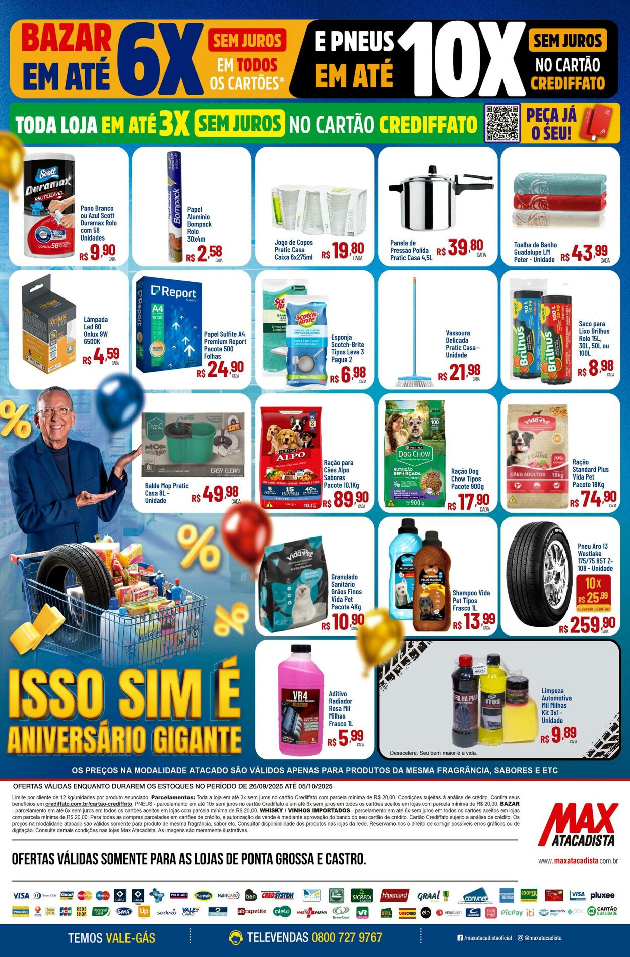 Folheto Max Atacadista 29.09.2025 - 04.10.2025