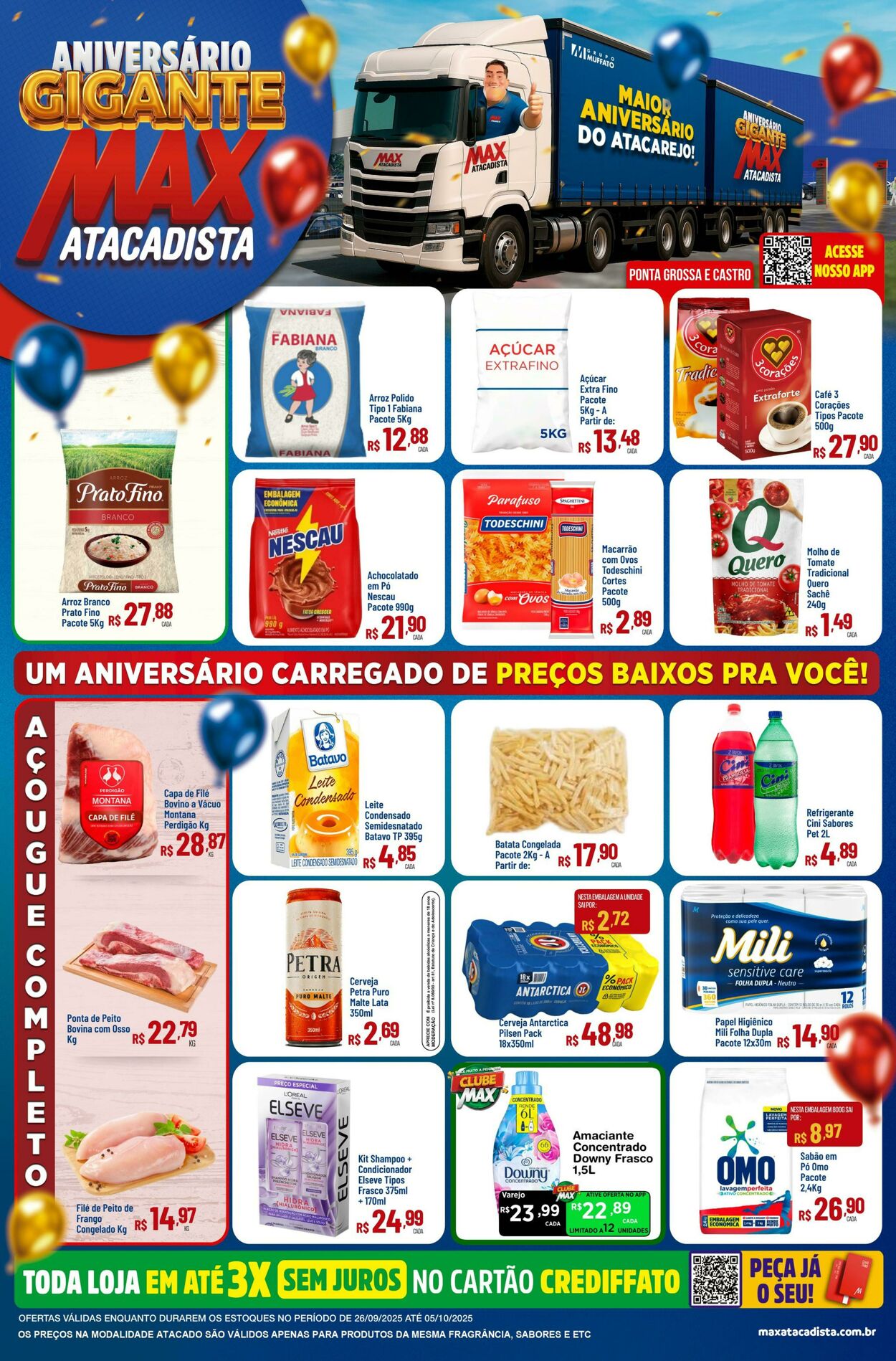 Folheto Max Atacadista 29.09.2025 - 04.10.2025