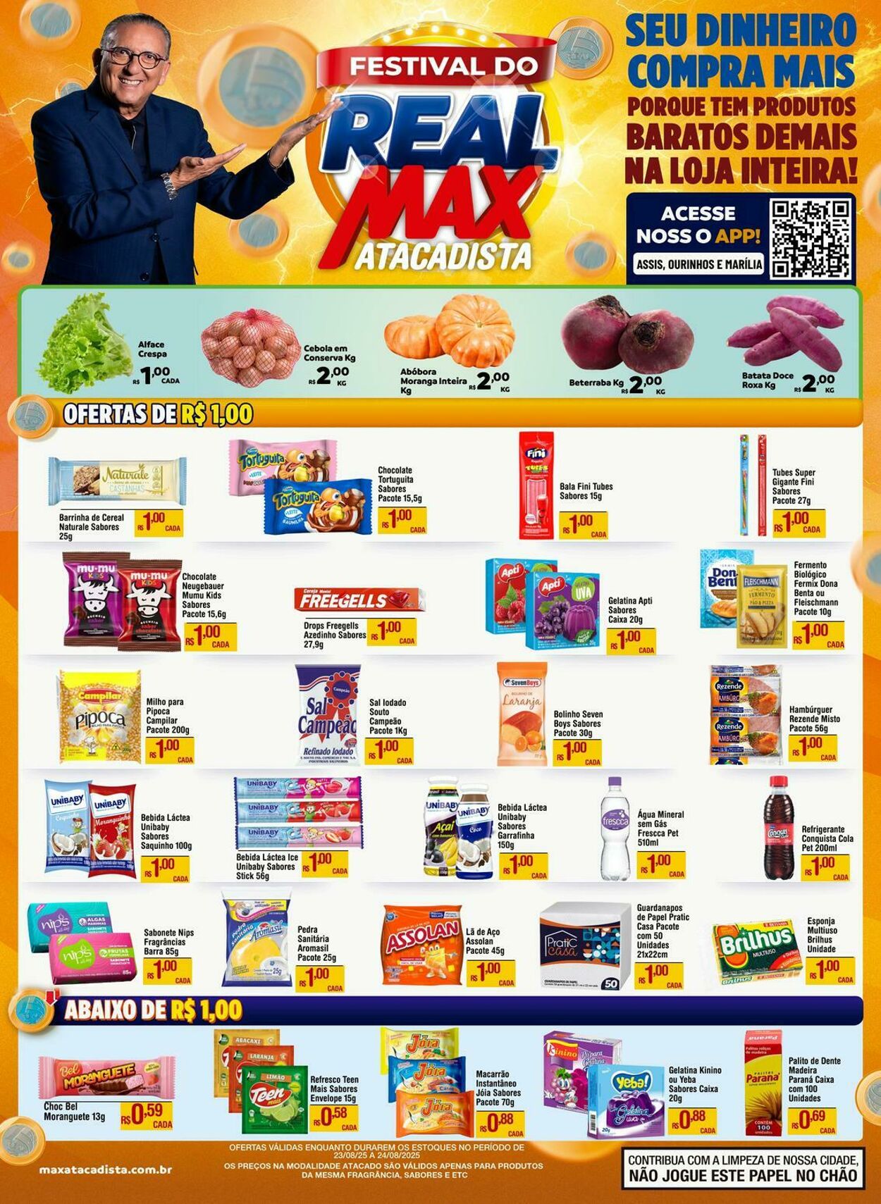 Folheto Max Atacadista 18.08.2025 - 23.08.2025