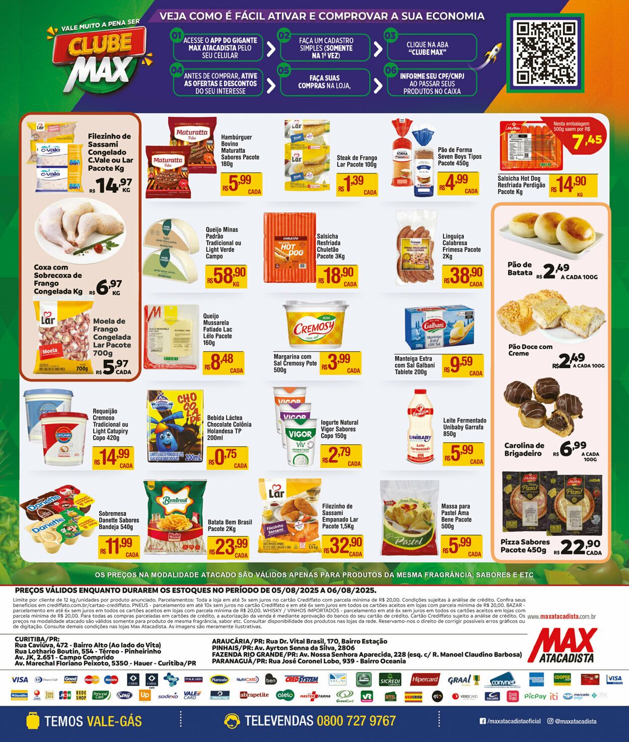 Folheto Max Atacadista 04.08.2025 - 09.08.2025