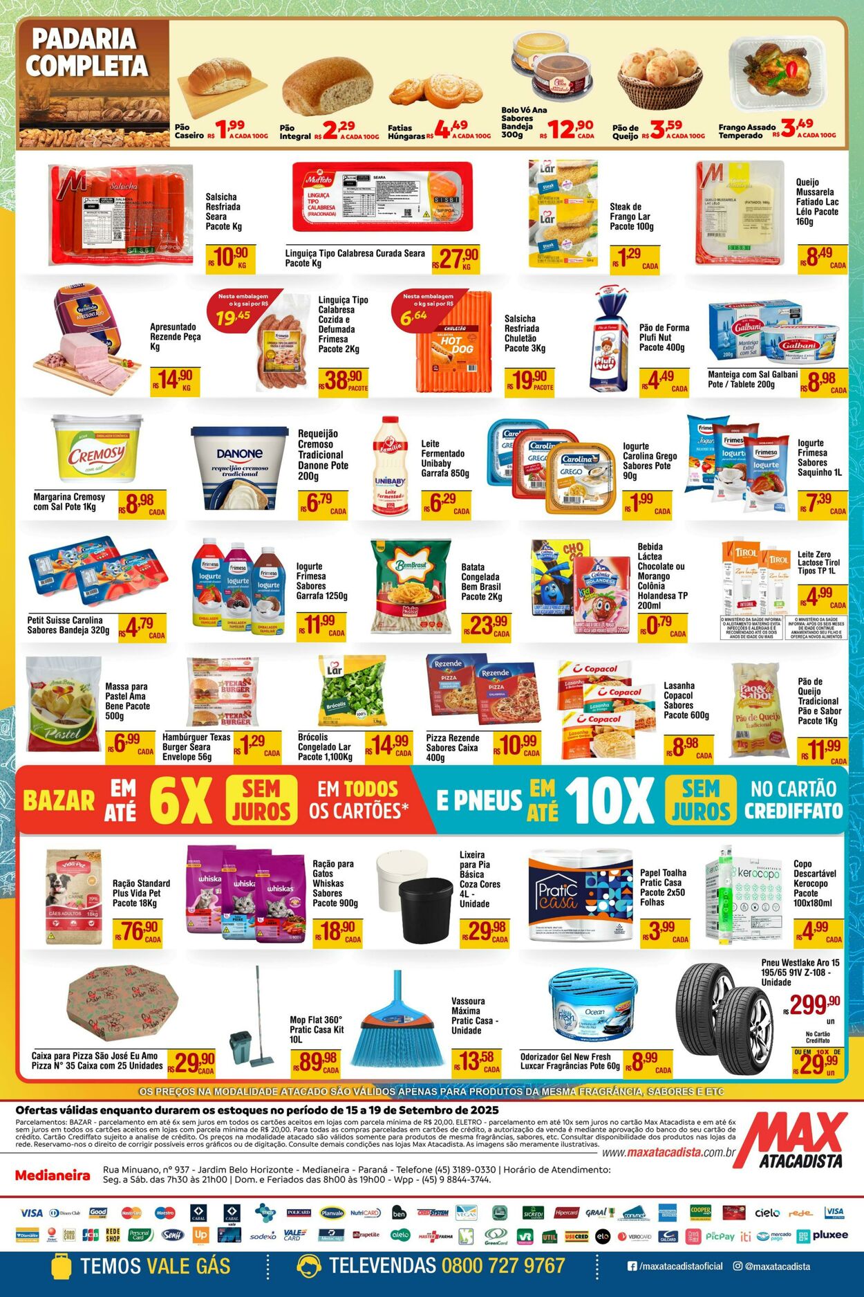 Folheto Max Atacadista 15.09.2025 - 20.09.2025