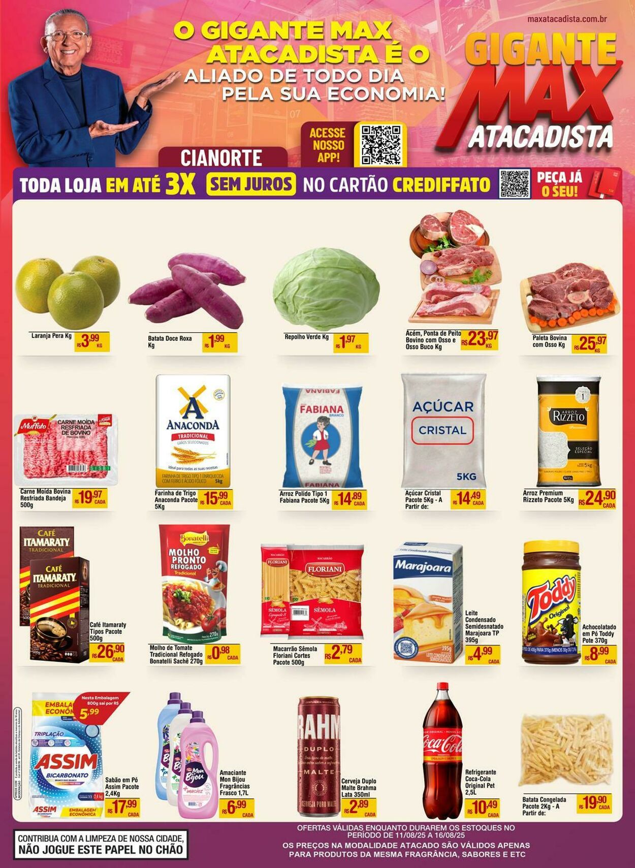 Folheto Max Atacadista 11.08.2025 - 16.08.2025
