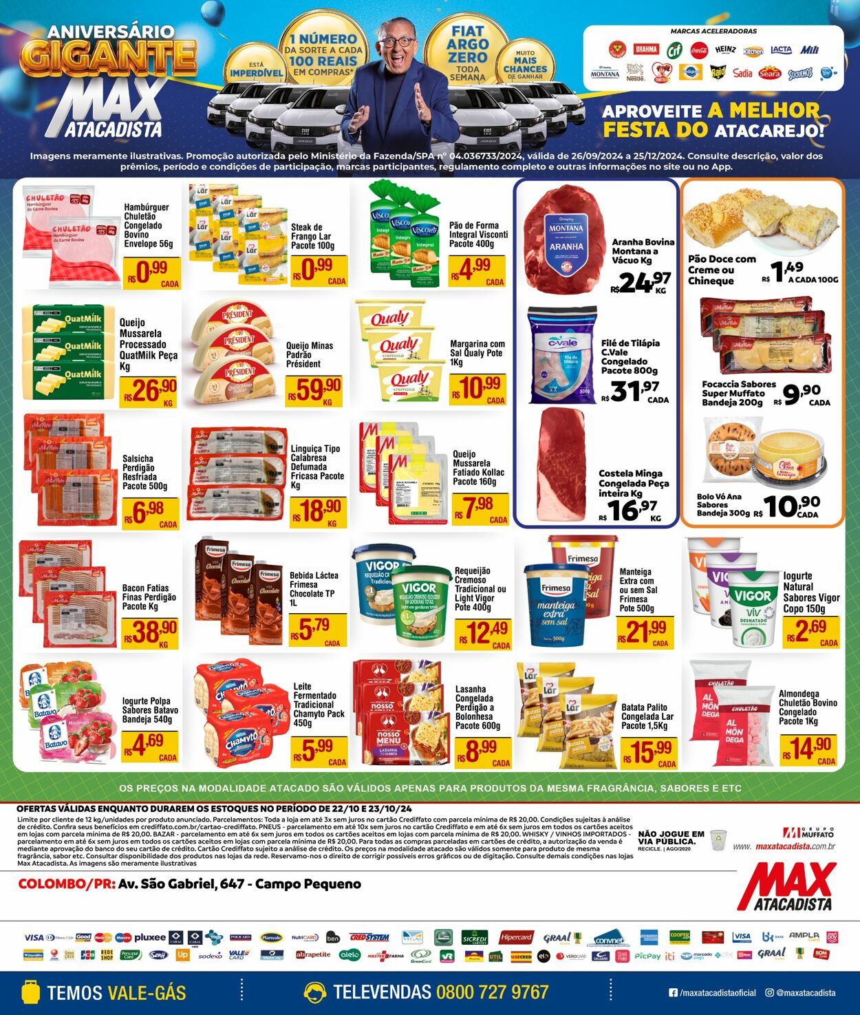 Folheto Max Atacadista 21.10.2024 - 26.10.2024