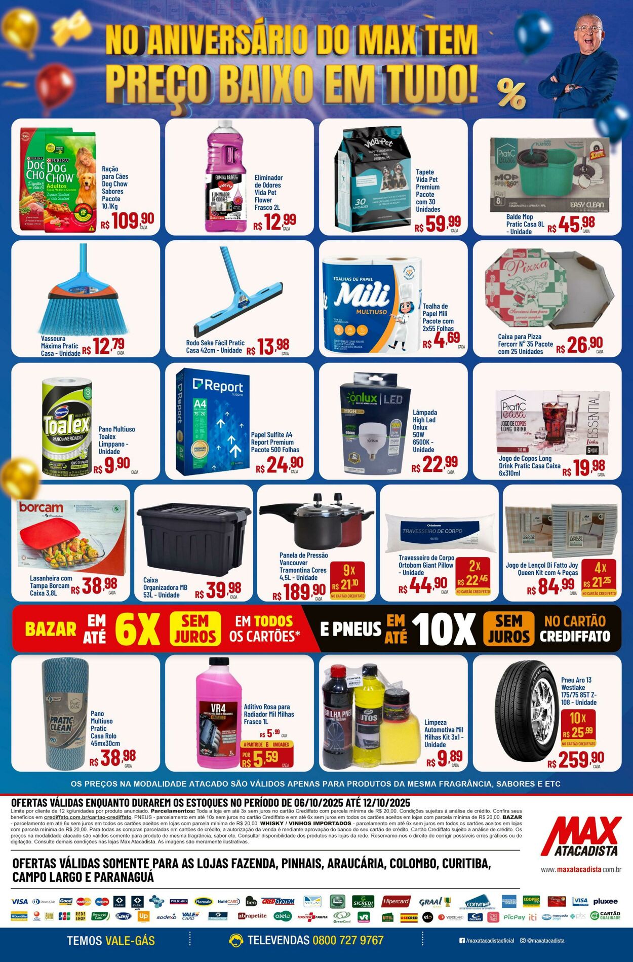 Folheto Max Atacadista 06.10.2025 - 11.10.2025