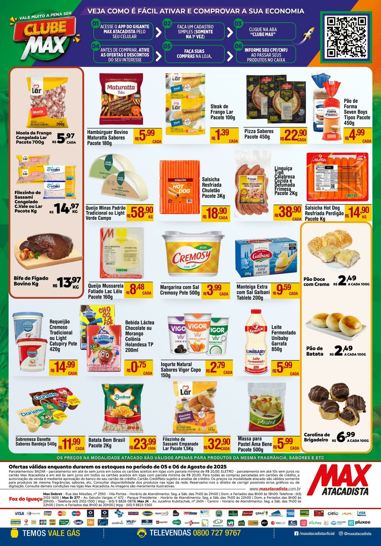 Folheto Max Atacadista 04.08.2025 - 09.08.2025