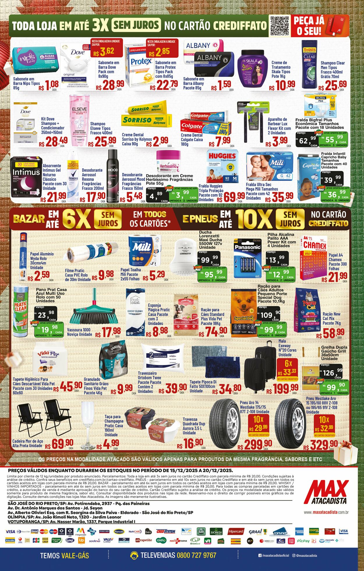 Folheto Max Atacadista 15.12.2025 - 20.12.2025