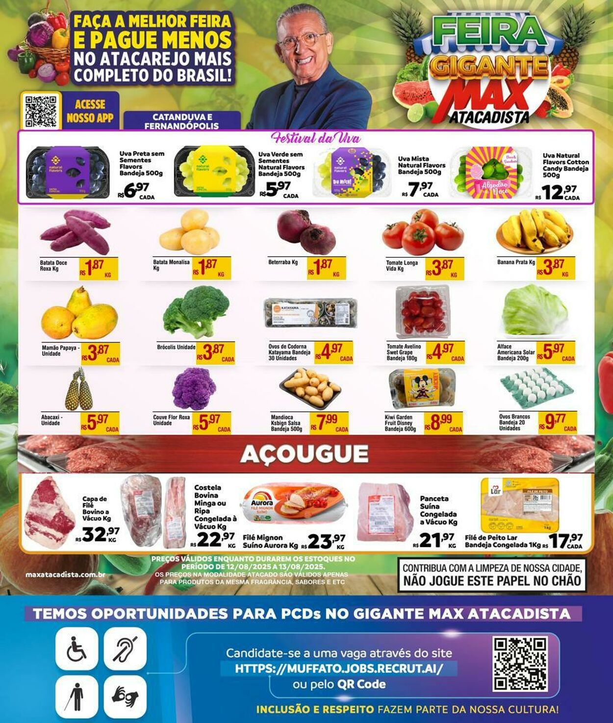 Folheto Max Atacadista 11.08.2025 - 16.08.2025