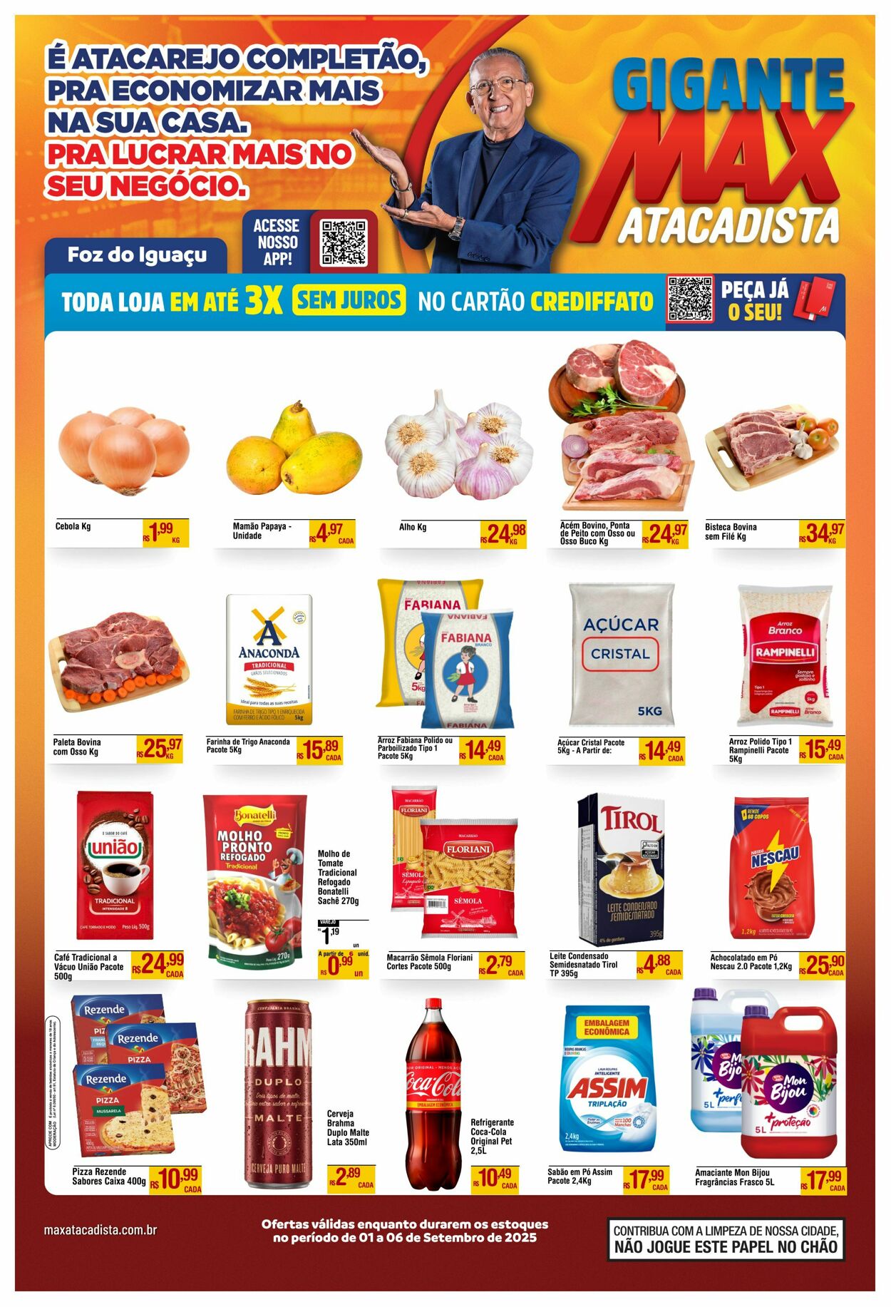 Folheto Max Atacadista 01.09.2025 - 06.09.2025