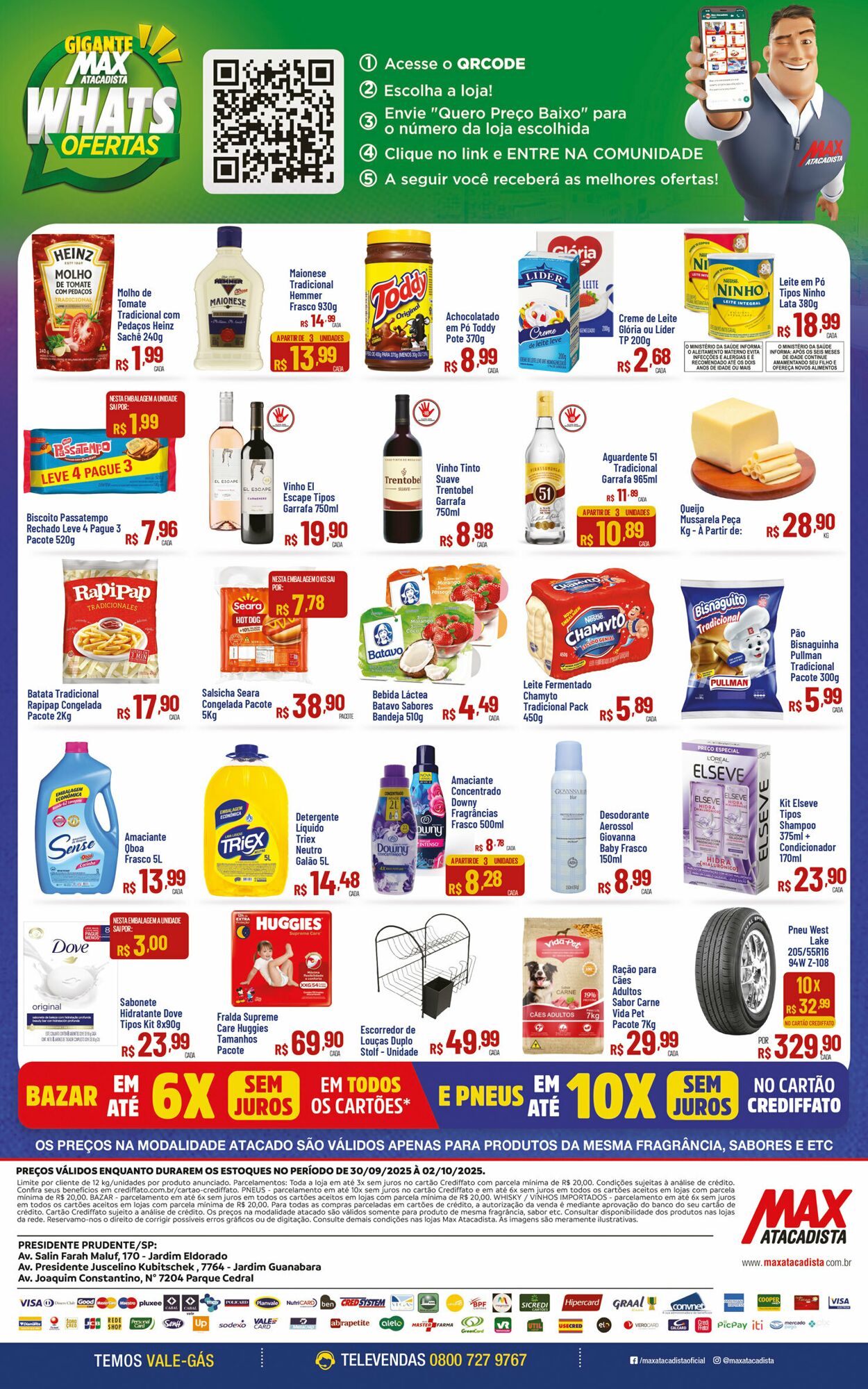 Folheto Max Atacadista 29.09.2025 - 04.10.2025