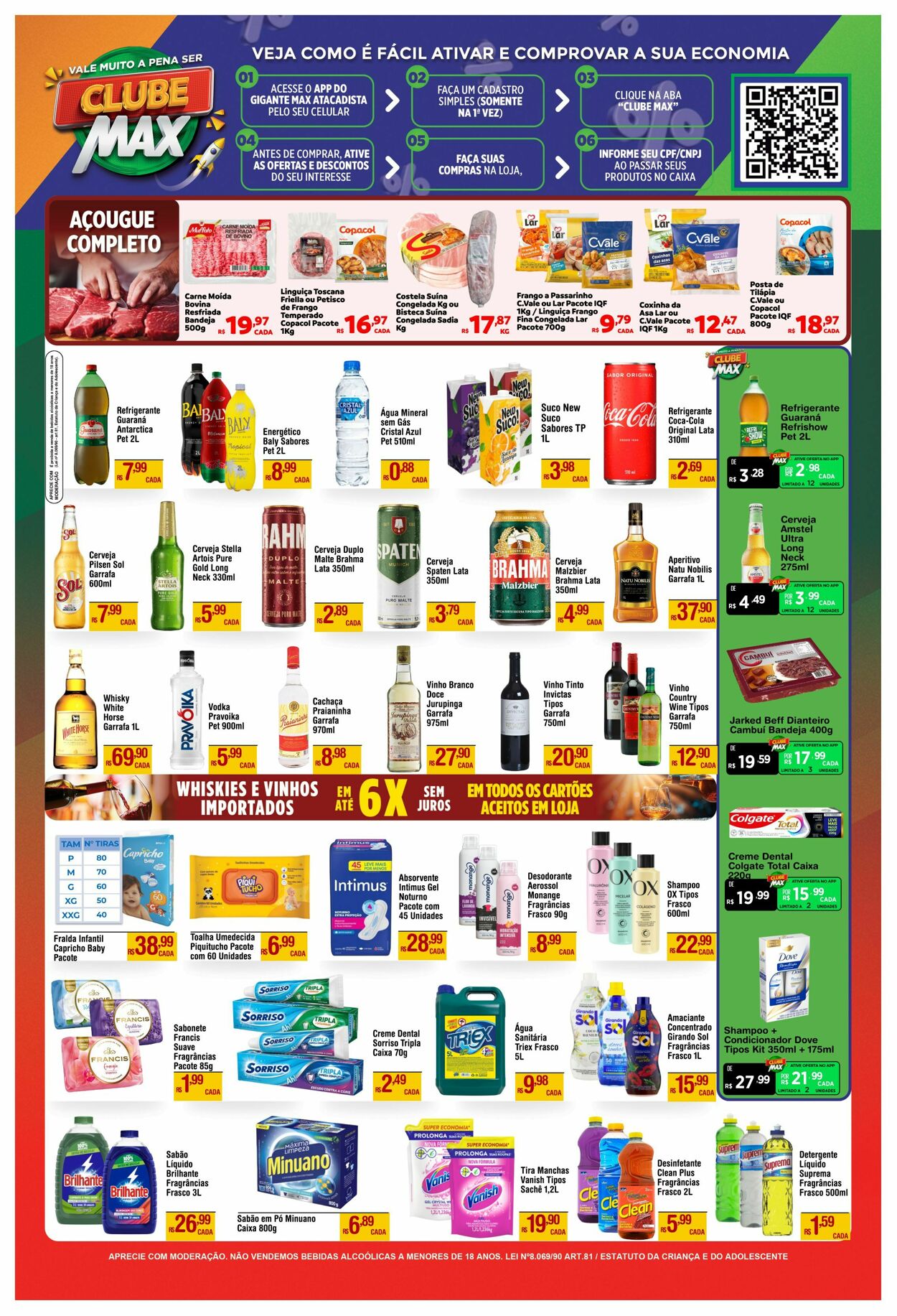 Folheto Max Atacadista 18.08.2025 - 23.08.2025