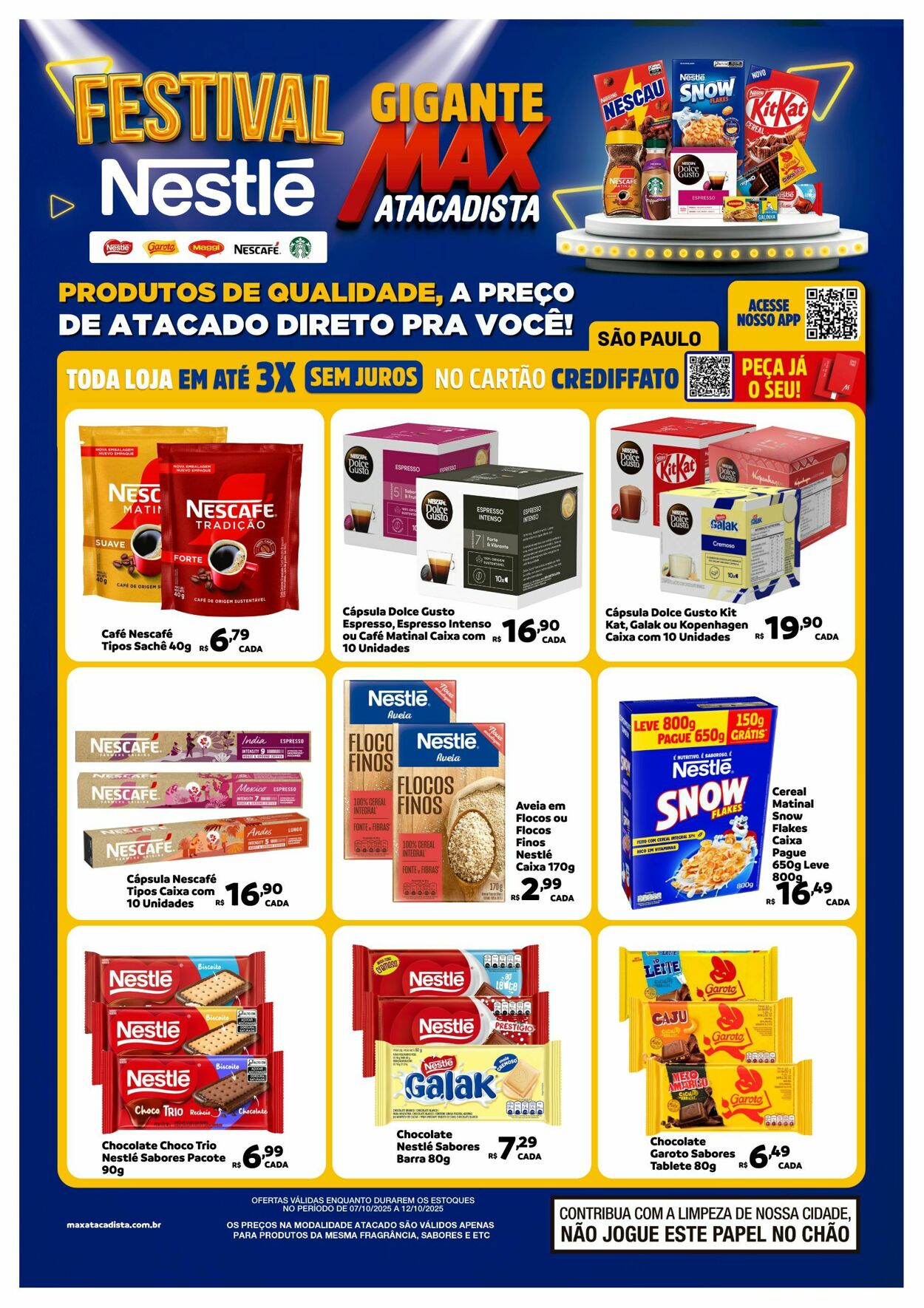 Folheto Max Atacadista 06.10.2025 - 11.10.2025