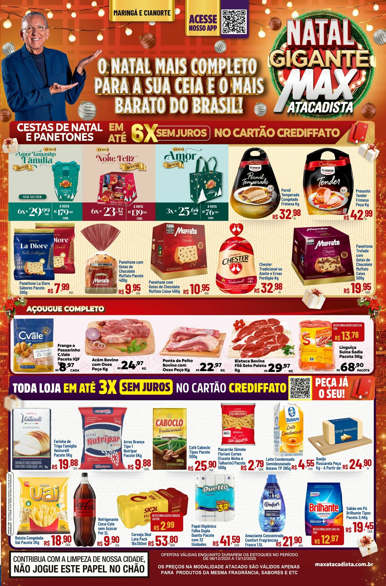 Folheto Max Atacadista 08.12.2025 - 13.12.2025