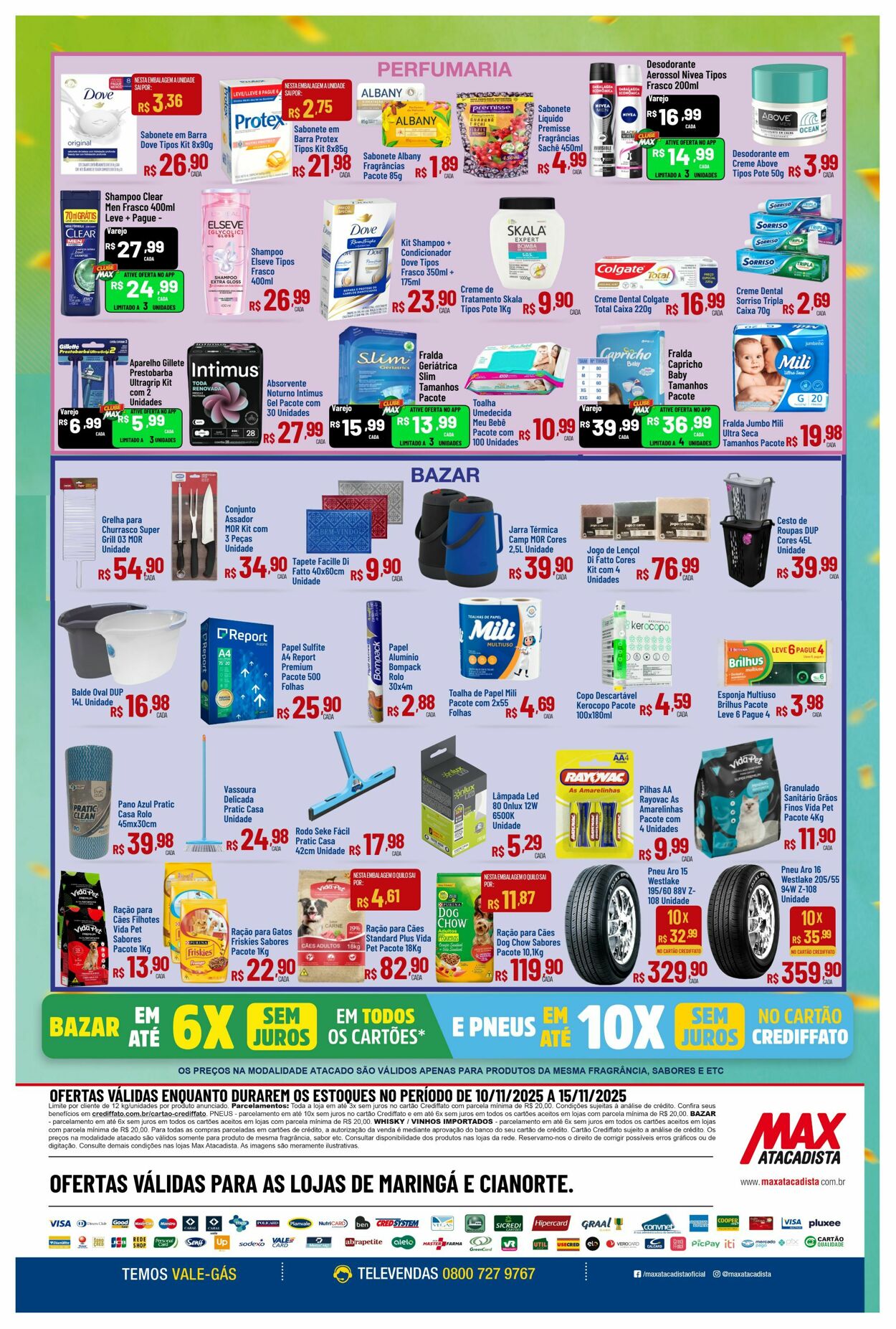 Folheto Max Atacadista 10.11.2025 - 15.11.2025