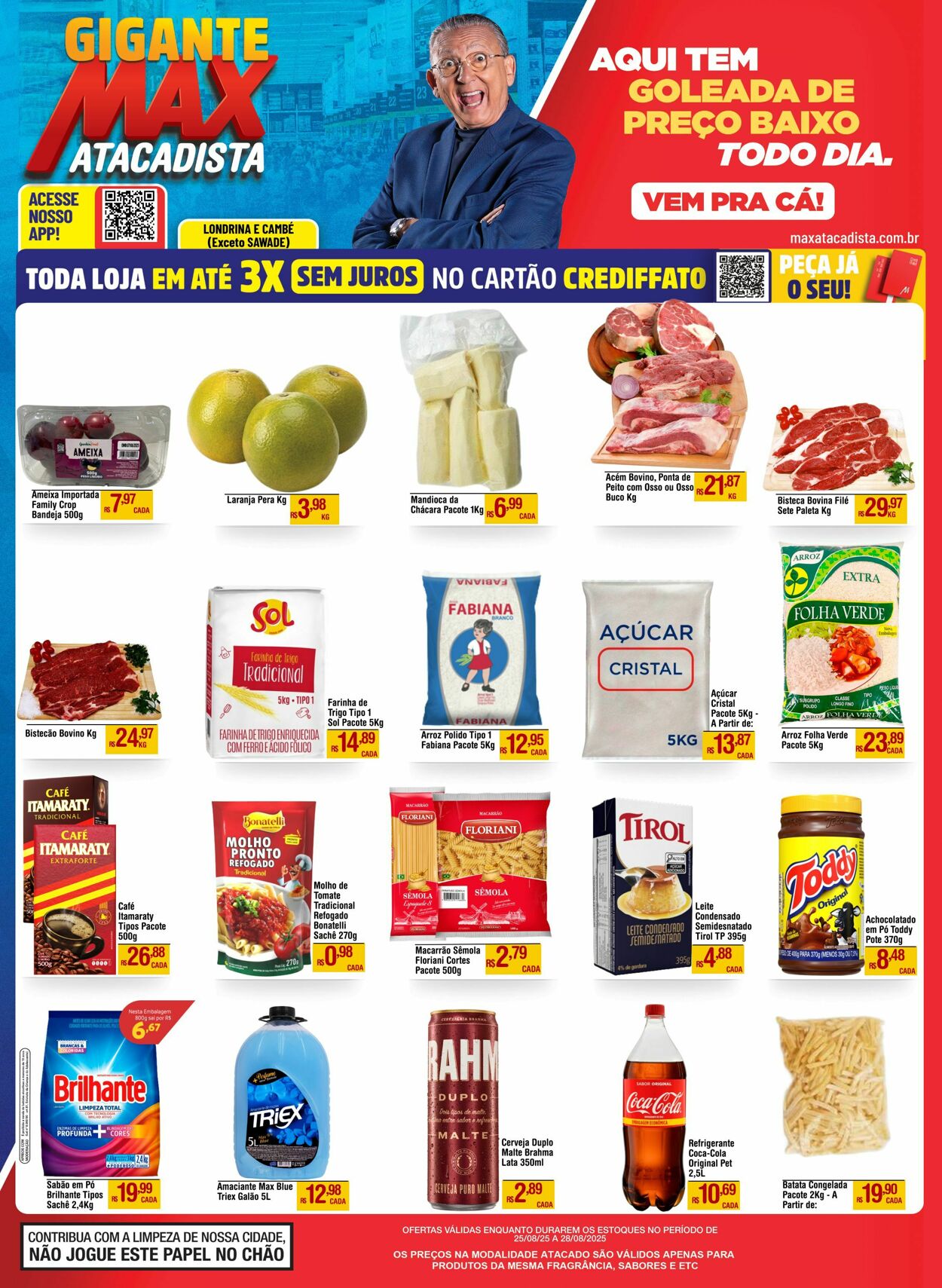 Folheto Max Atacadista 25.08.2025 - 30.08.2025
