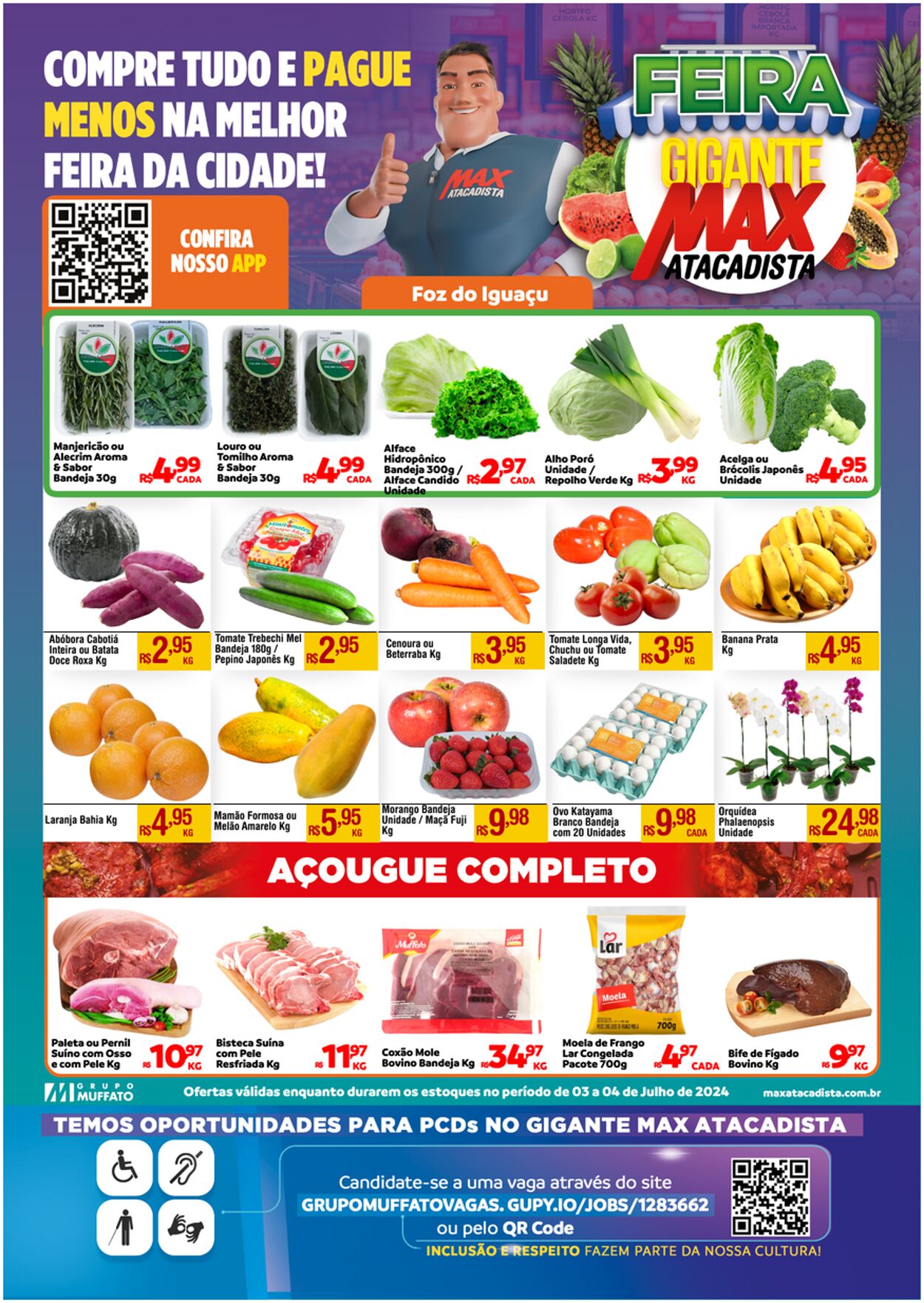 Folheto Max Atacadista 01.07.2024 - 06.07.2024