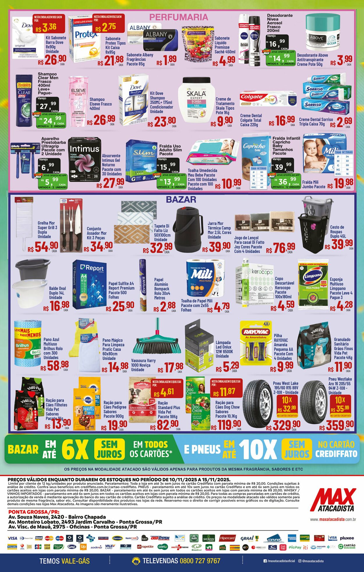 Folheto Max Atacadista 10.11.2025 - 15.11.2025