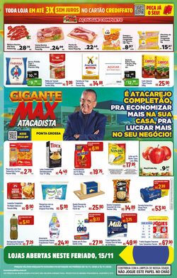 Folheto Max Atacadista 10.11.2025 - 15.11.2025