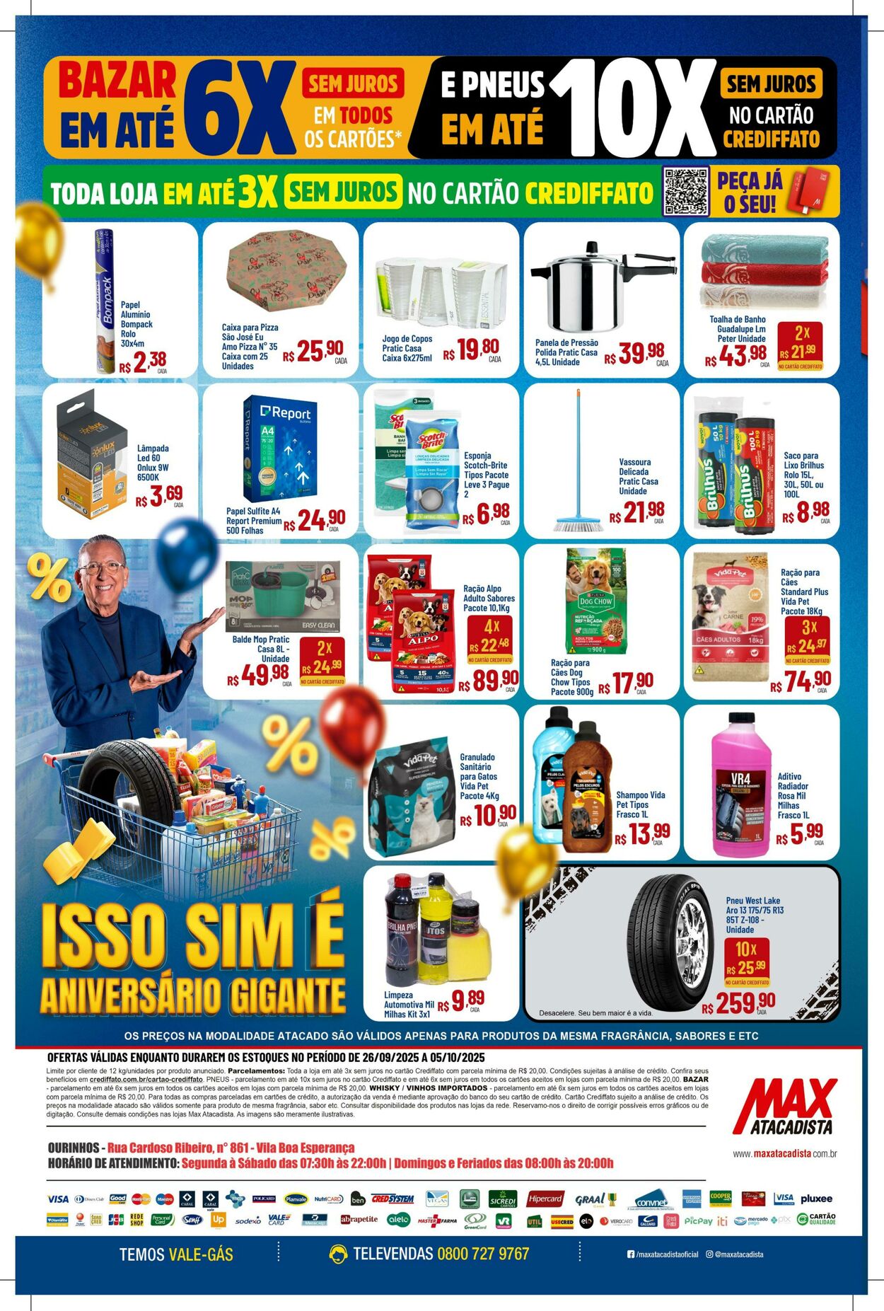 Folheto Max Atacadista 29.09.2025 - 04.10.2025