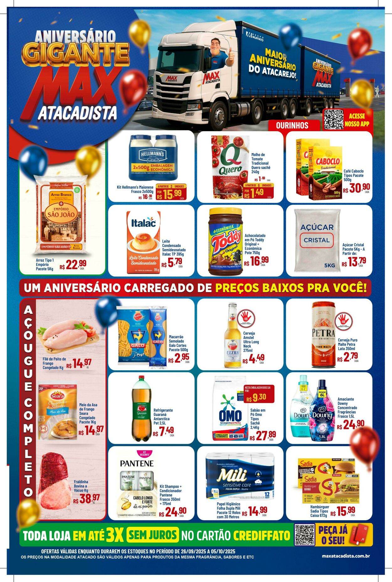 Folheto Max Atacadista 29.09.2025 - 04.10.2025
