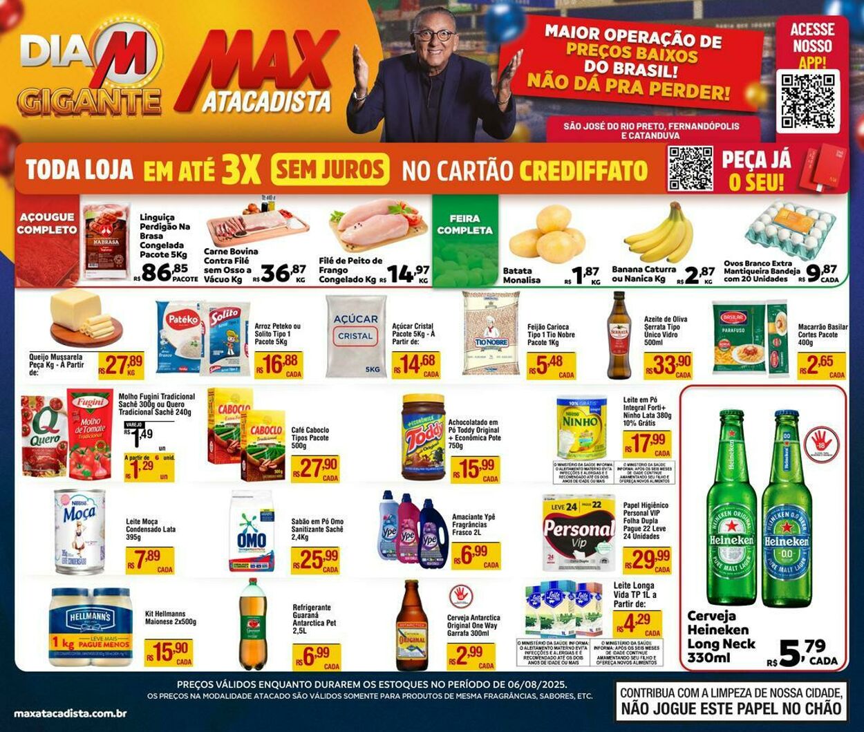 Folheto Max Atacadista 04.08.2025 - 09.08.2025