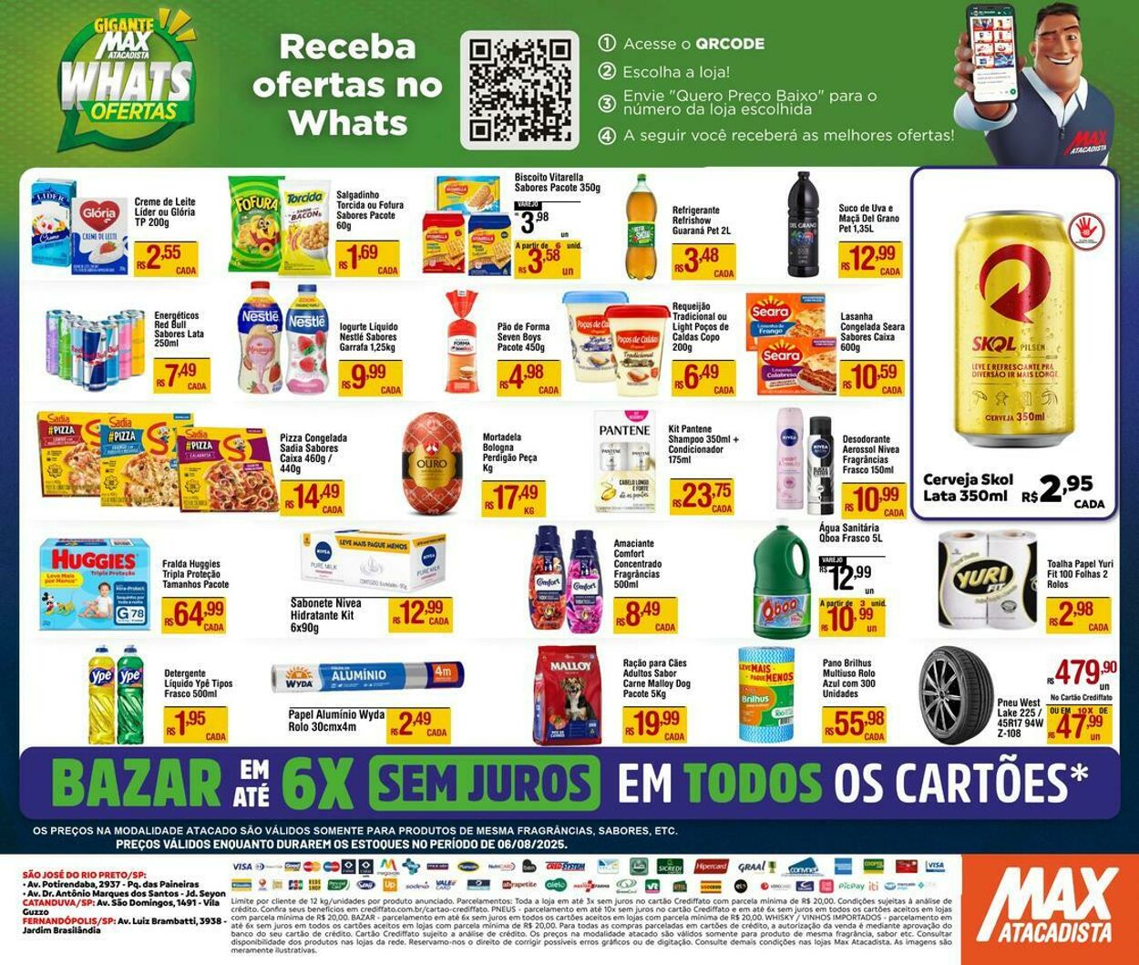 Folheto Max Atacadista 04.08.2025 - 09.08.2025