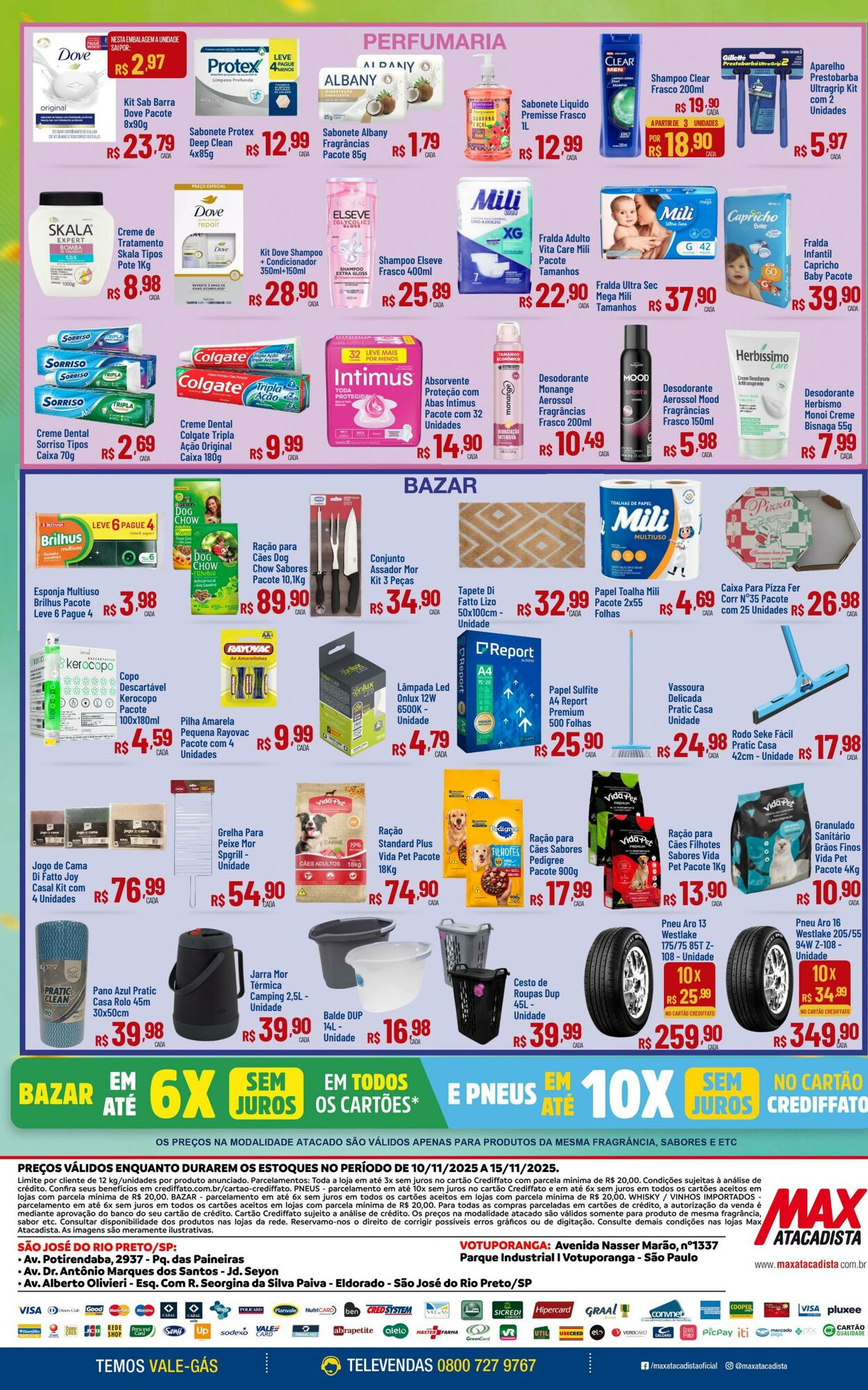 Folheto Max Atacadista 10.11.2025 - 15.11.2025