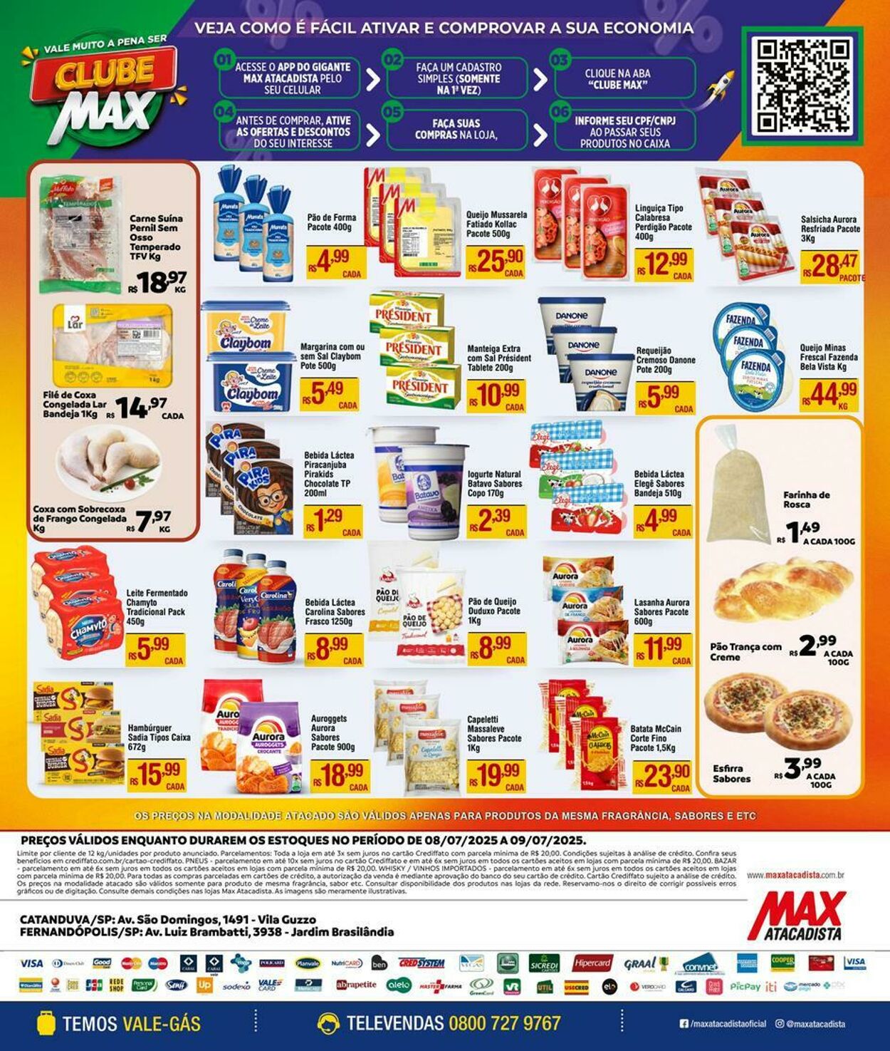 Folheto Max Atacadista 07.07.2025 - 12.07.2025